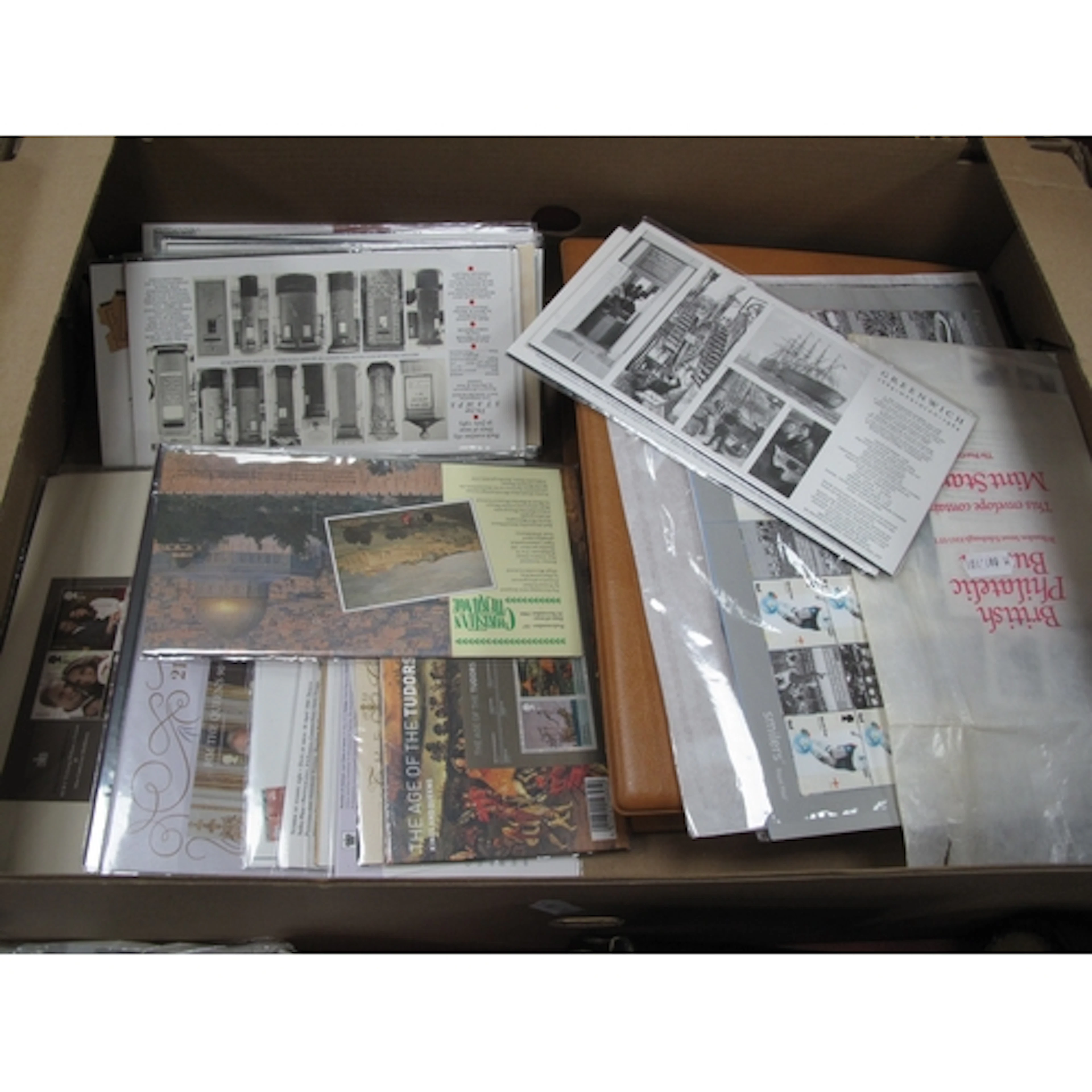 Stamps; A Royal Mail album containing a collection of post-m...