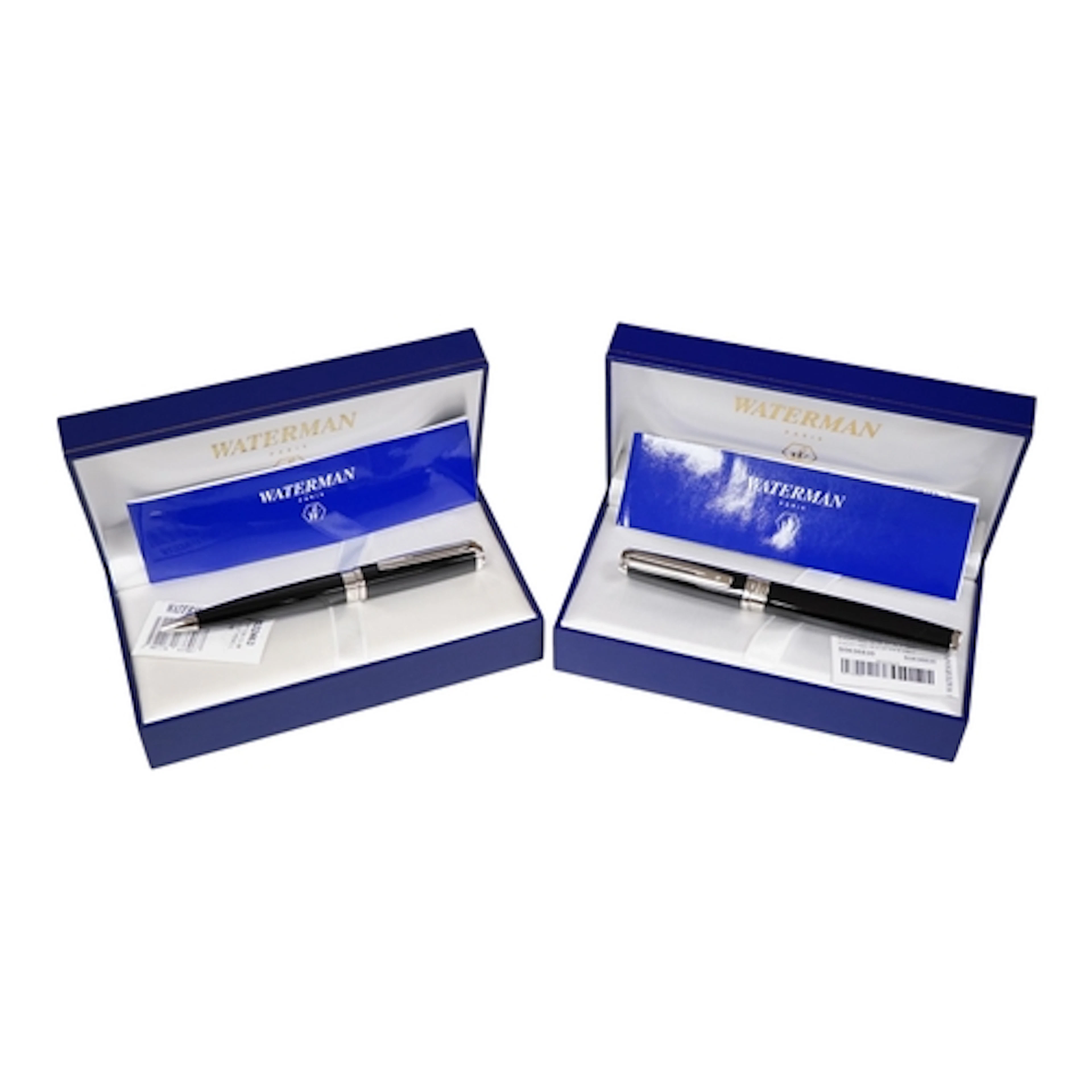 A Waterman Exception fountain pen and pencil, both mint and ...