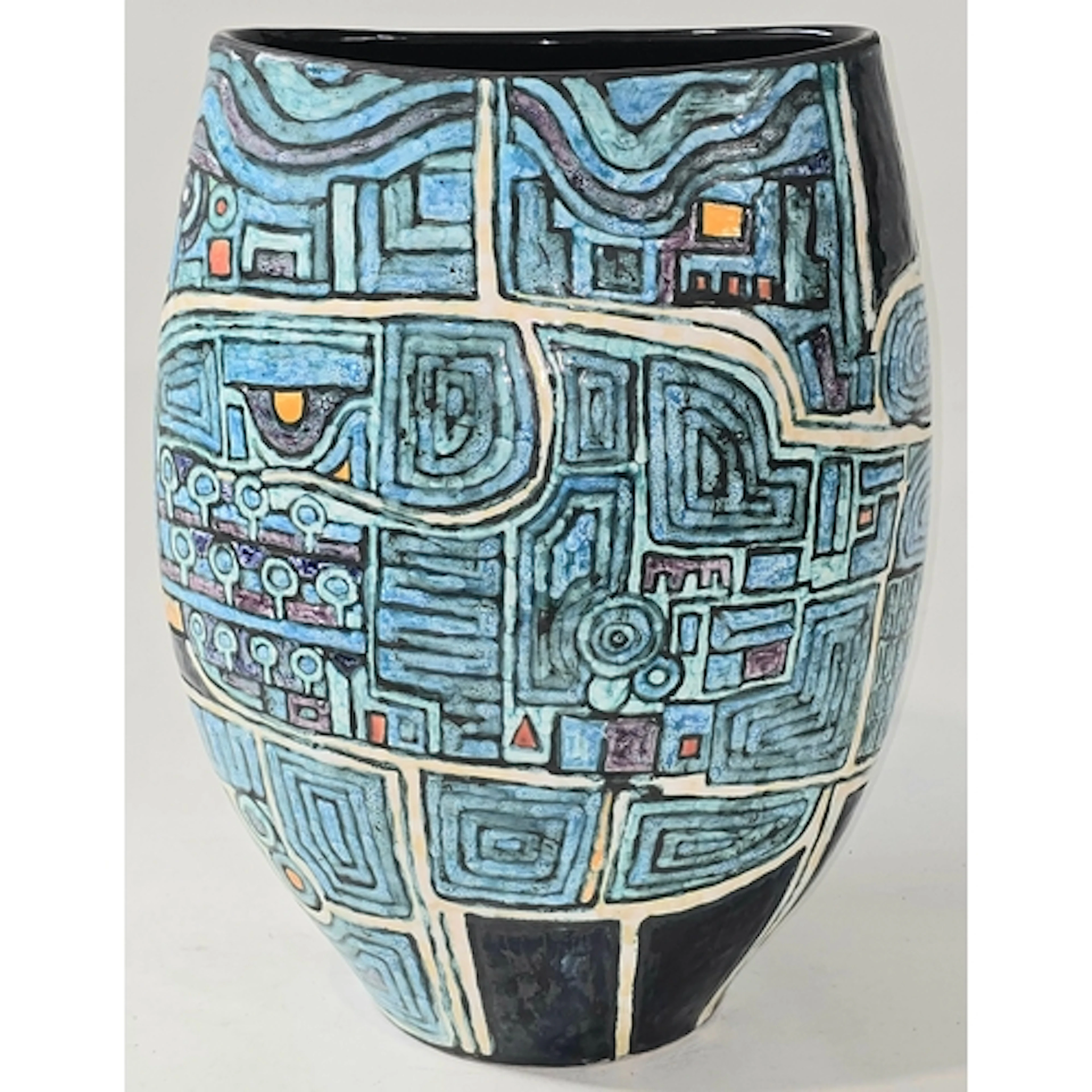Poole Pottery interest very large Tony Morris home studio va...