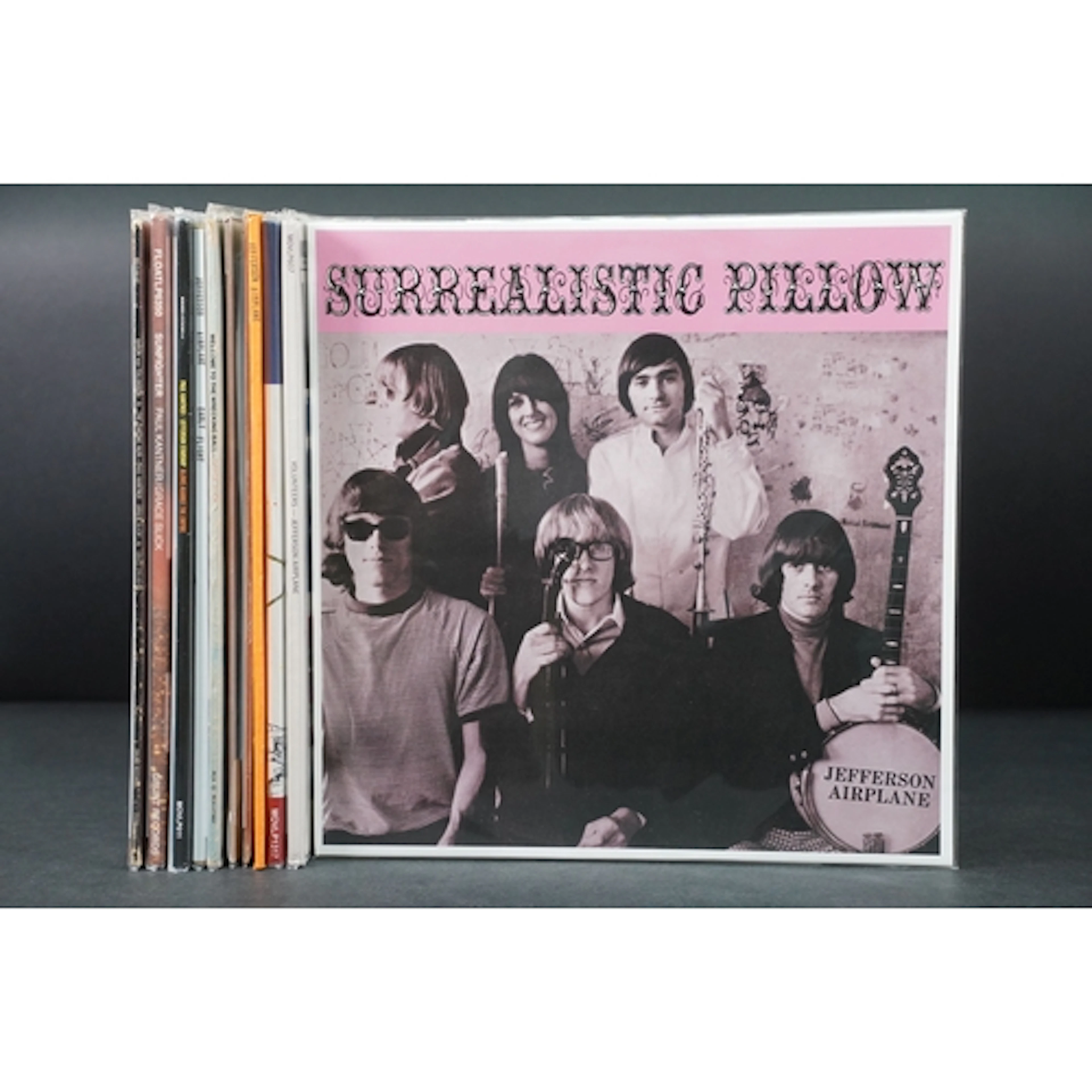 Vinyl - 11 Jefferson Airplane and related LPs featuring Musi...