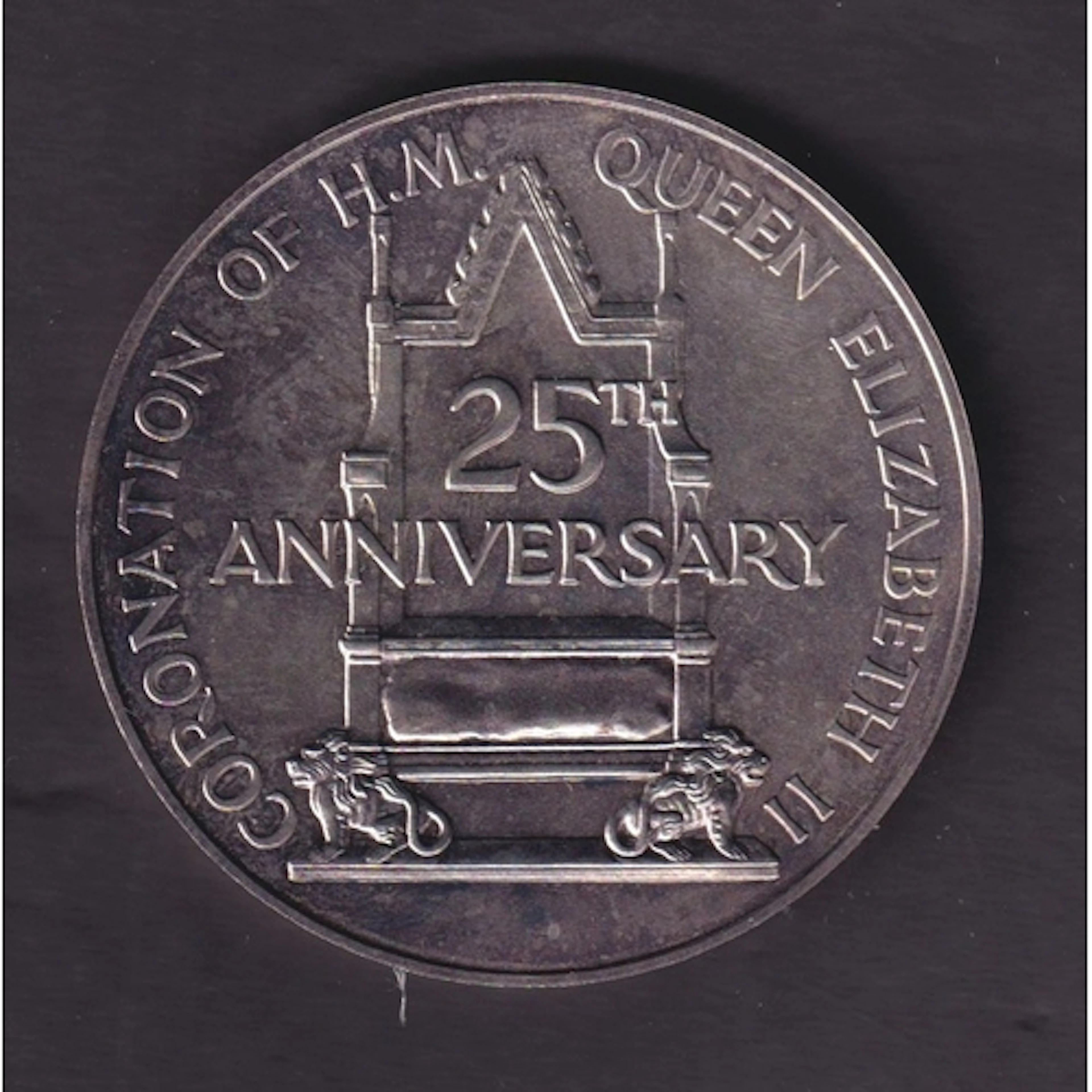 UK 1978 Royal Mint 25th Anniversary of the Coronation of Que...