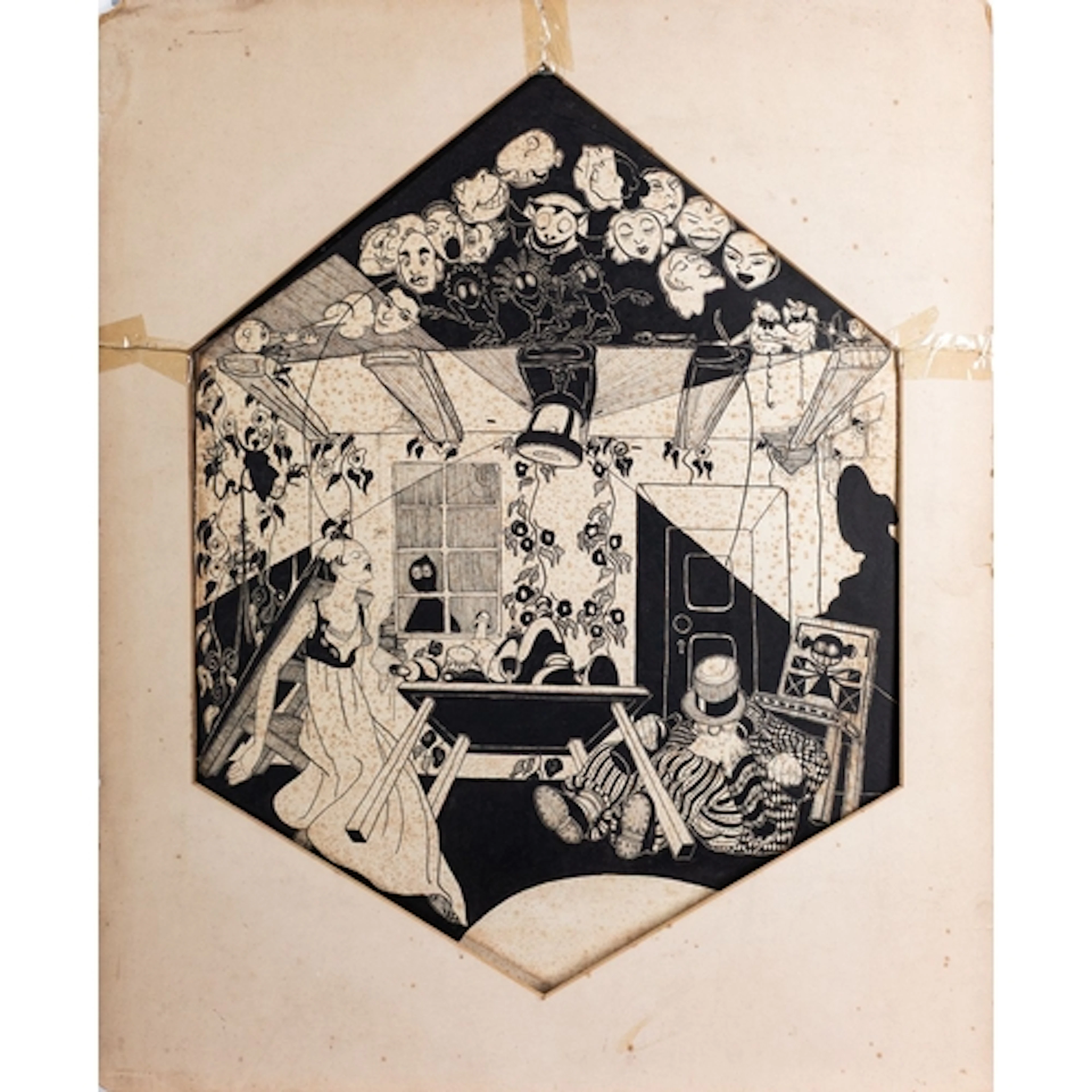 Circle of Aubrey Beardsley (British, 1872 - 1898) - Drink an...