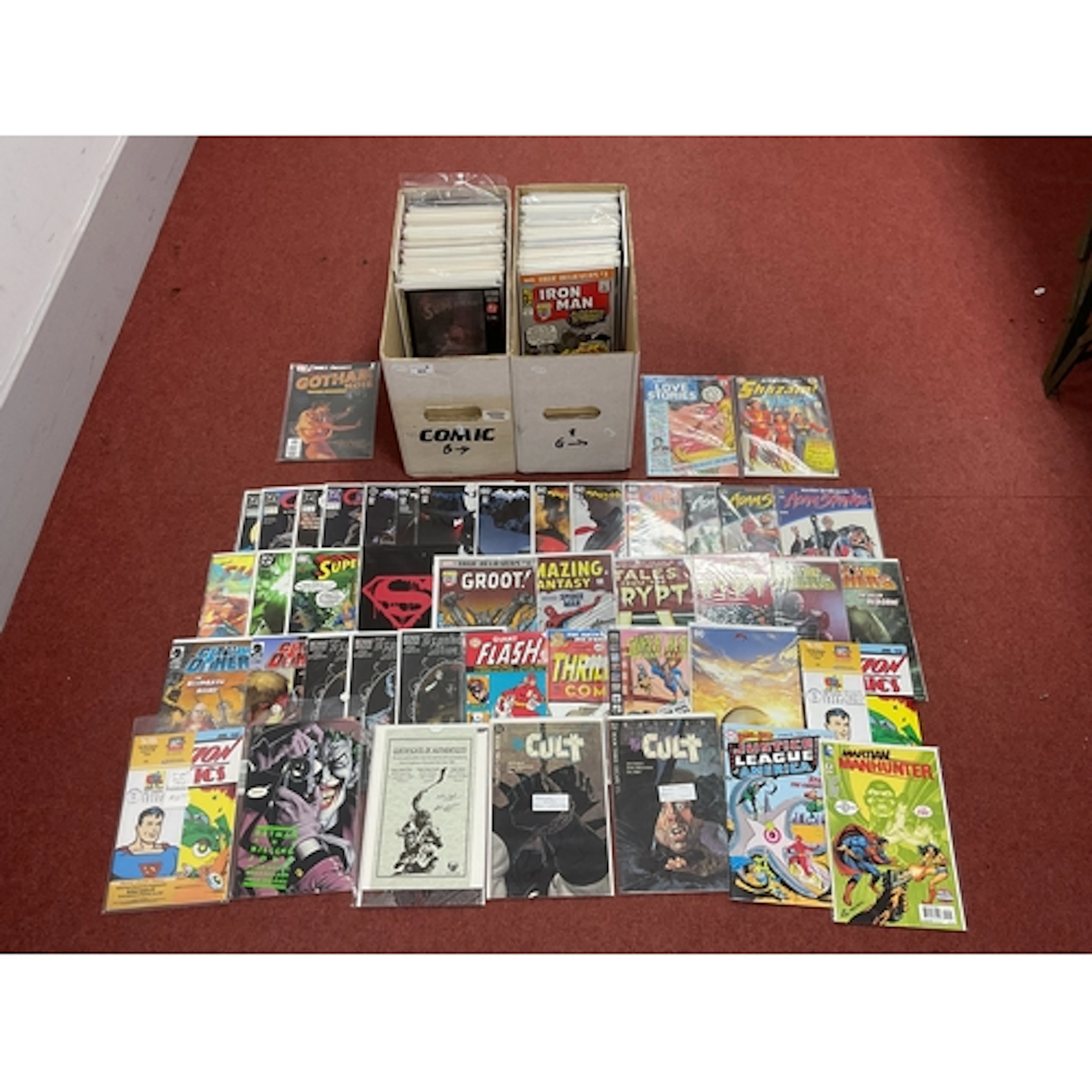 Approximately One Hundred and Seventy Five mainly modern com...