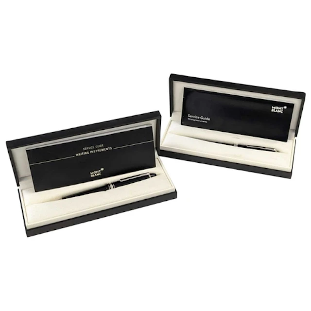 Mont Blanc, Gemany - Two contemporary cased ballpoint pens. ...