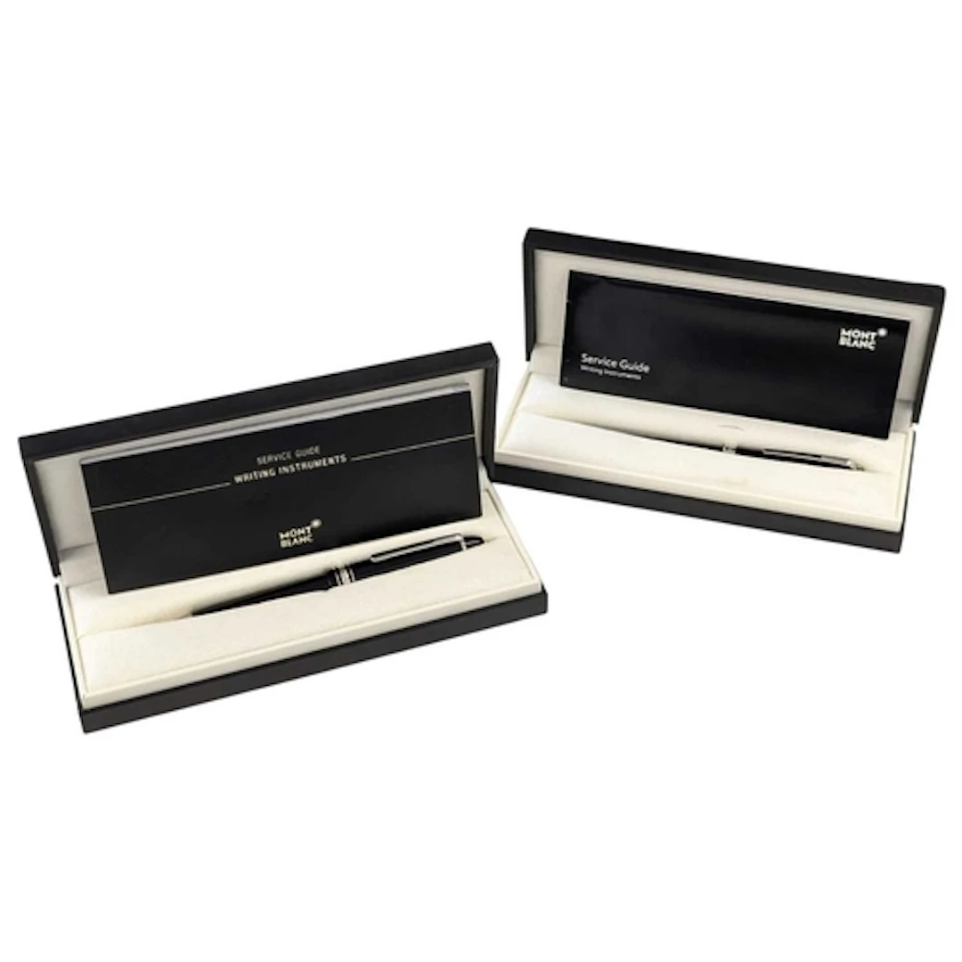 Mont Blanc, Gemany - Two contemporary cased ballpoint pens. ...