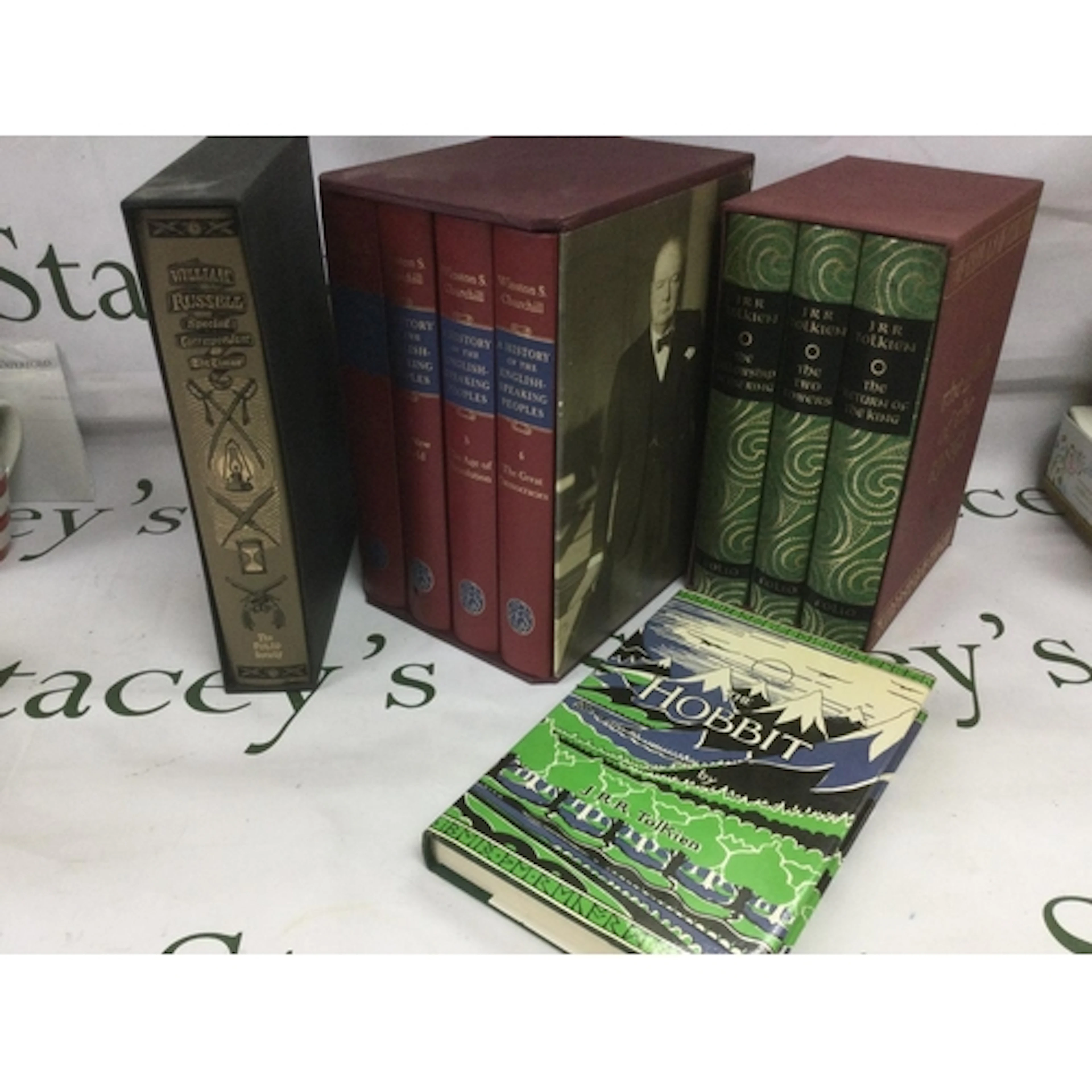 A small quantity of Folio Society books including JRR Tolkie...