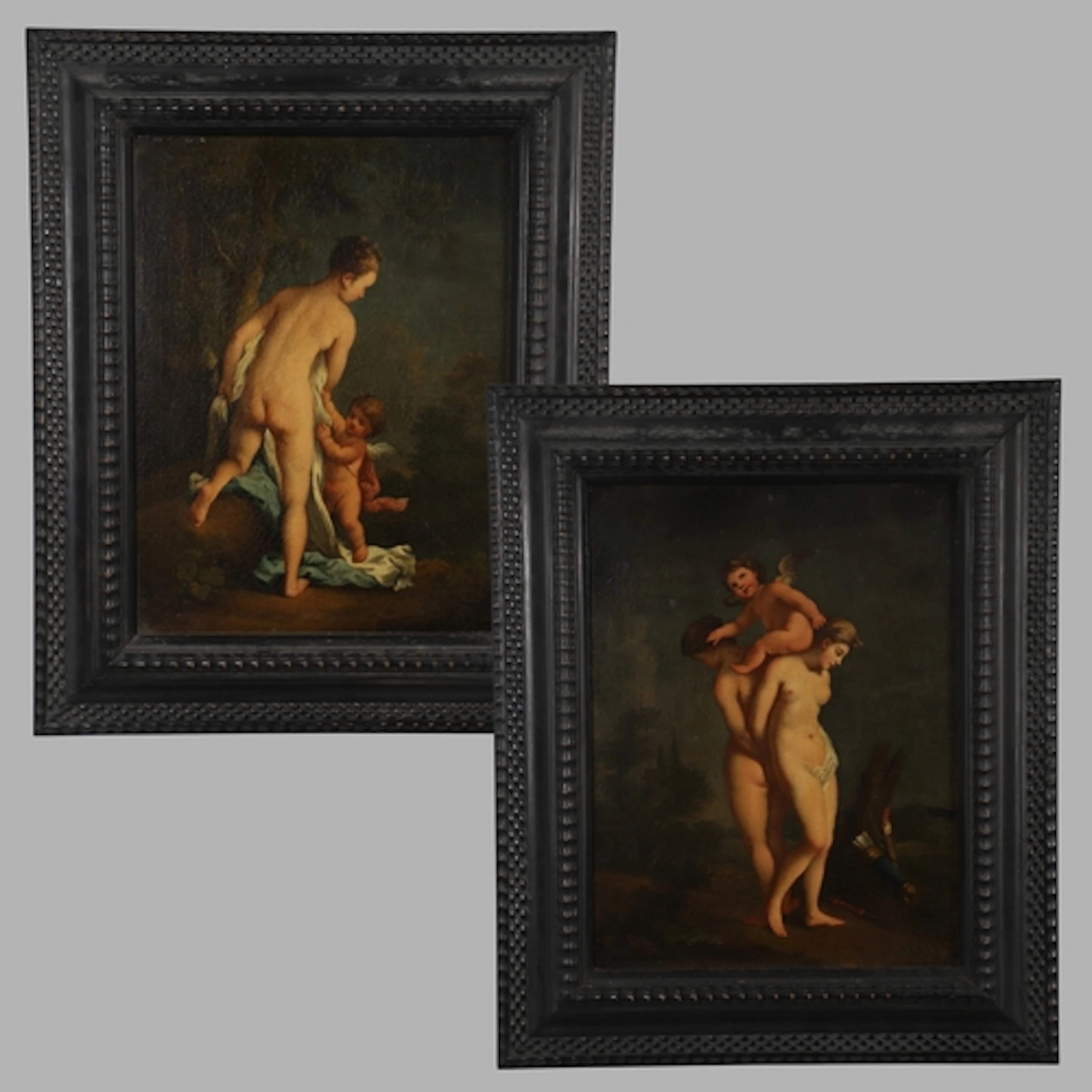 FOLLOWER OF JACOPO AMIGONI (1682 - 1752). VENUS WITH CUPID, ...
