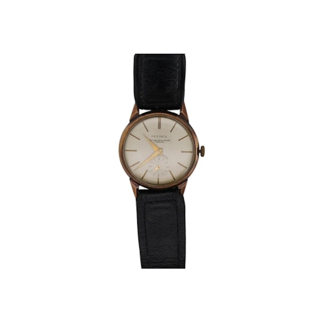 A gentleman's mid 20th century 9ct gold Peerex manual wind w...