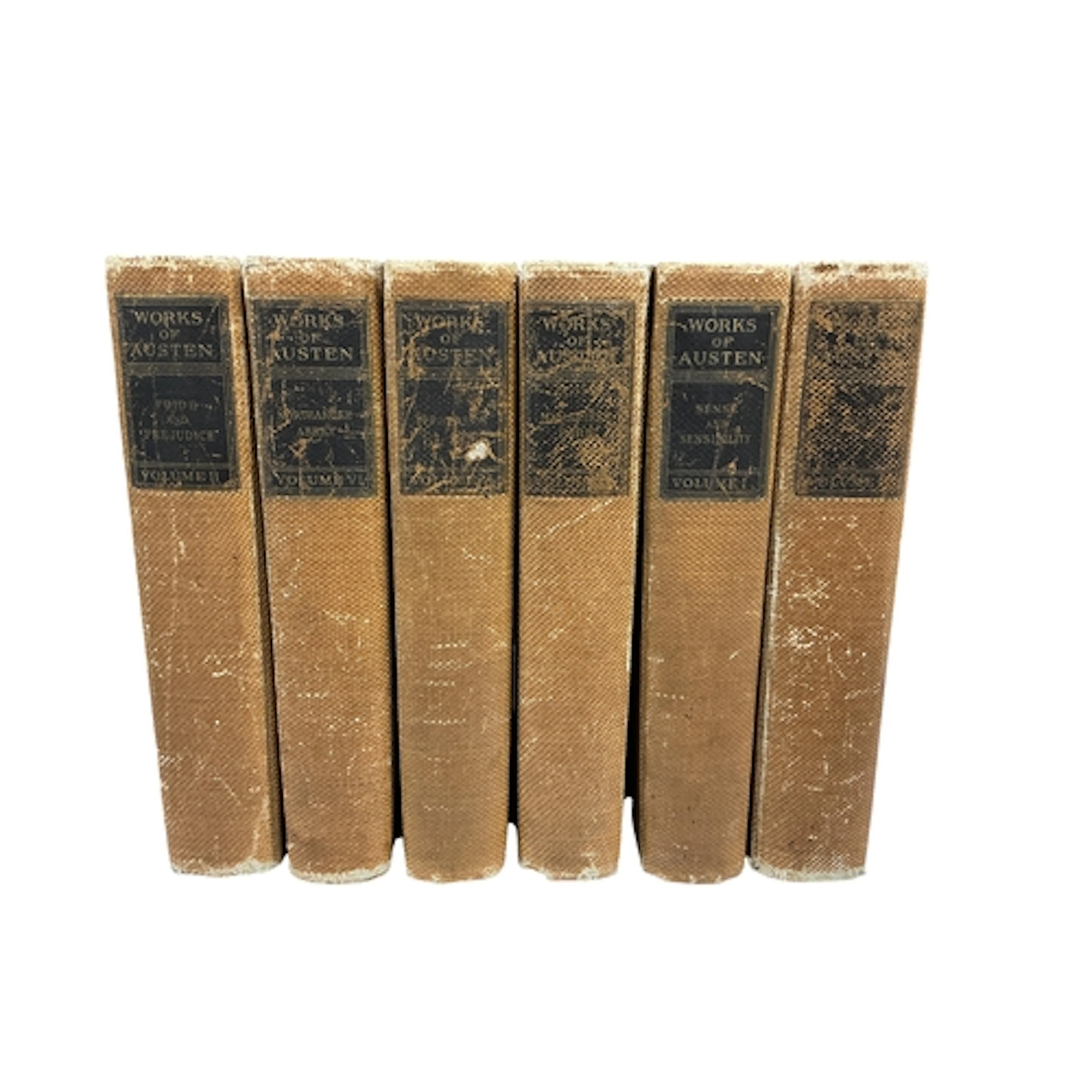 ° Austen, Jane. - Works. Edition De Luxe. 329/1000, 6 vols, ...