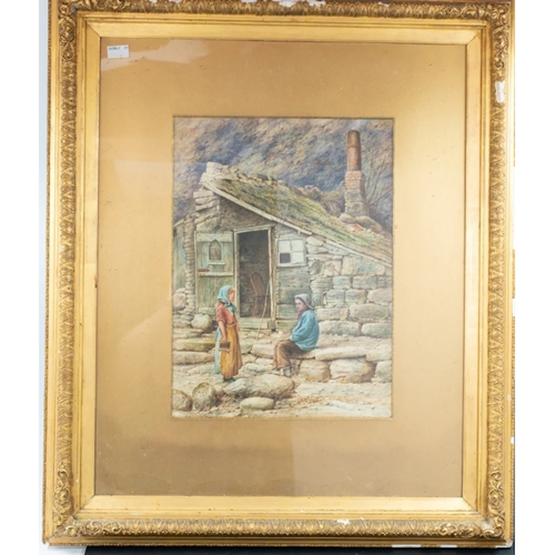 Artwork: William H.Ward (19th century English School): water...