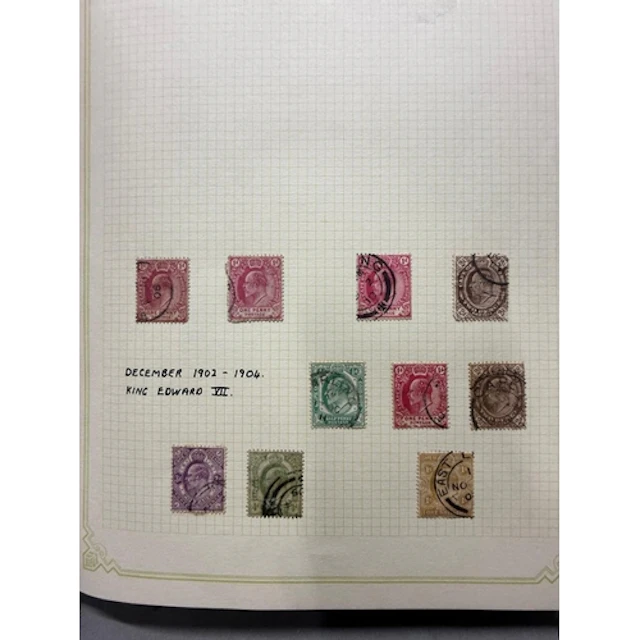 Seven albums of mostly South African stamps. Various ages an...