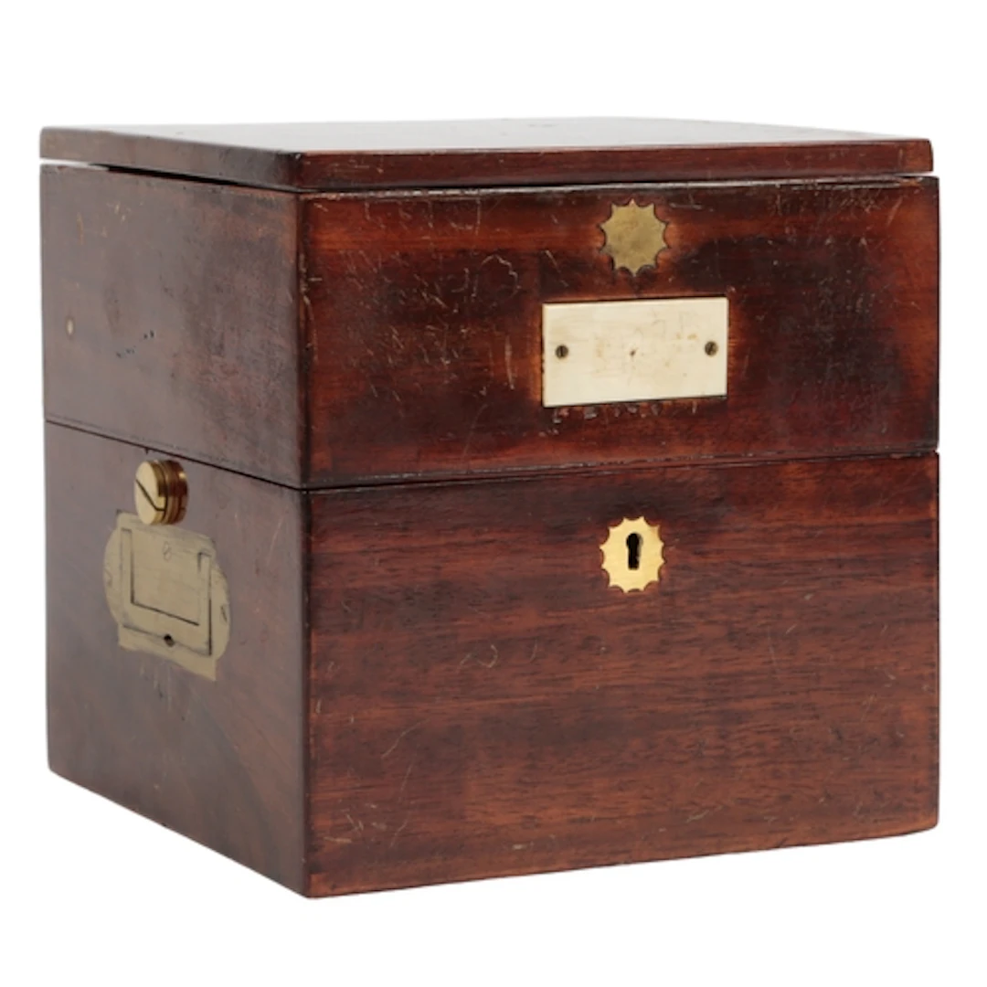 A two-day marine chronometer, late 19th century, signed A. J...