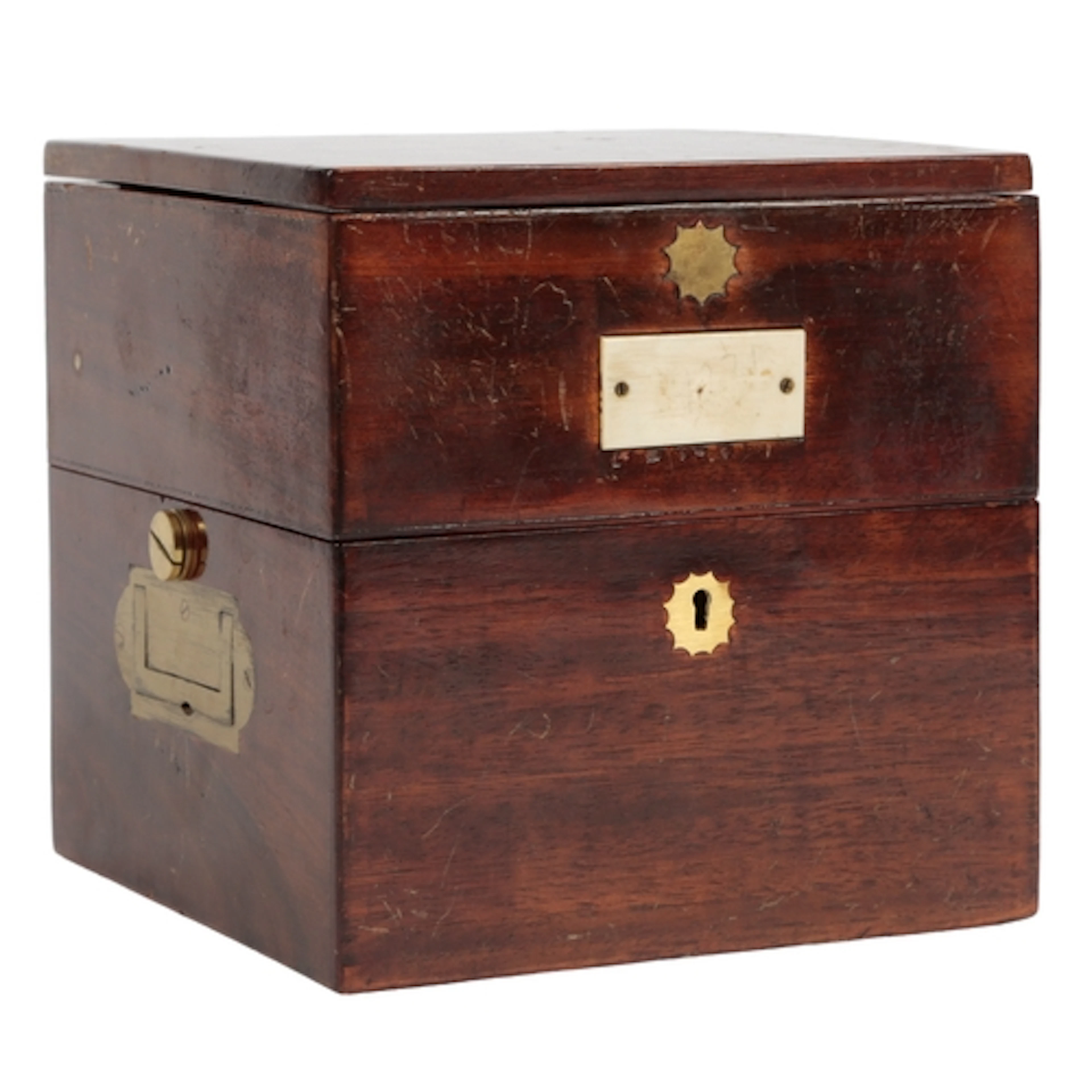 A two-day marine chronometer, late 19th century, signed A. J...