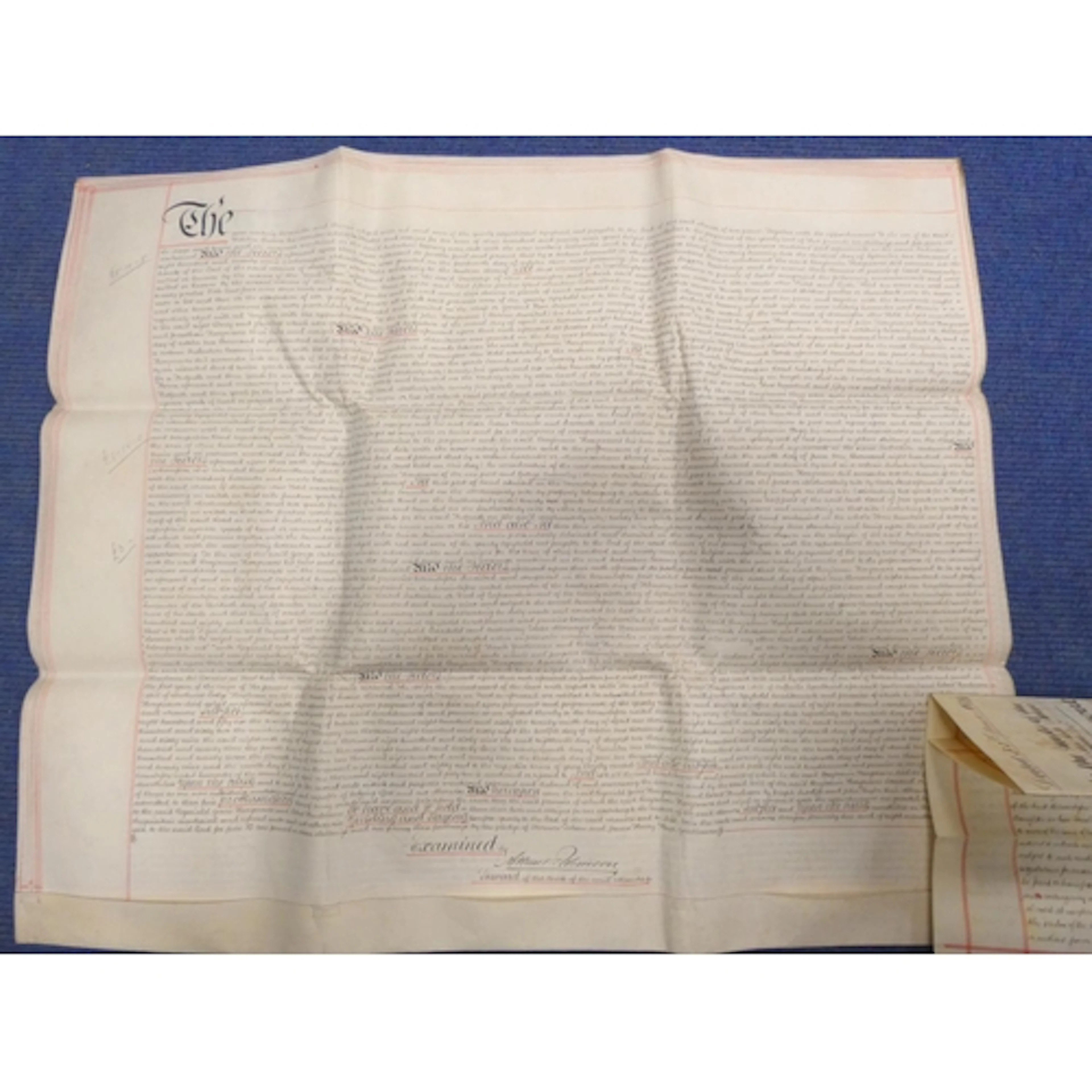 Documents - Lancashire - New Accrington. 18th-early 20th ce...