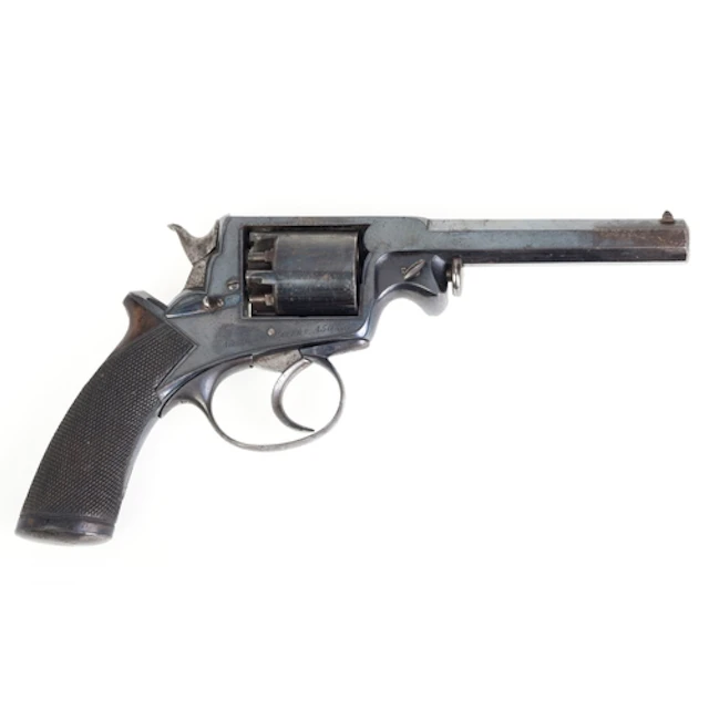ADAMS SELF COCKING 5 SHOT PERCUSSION REVOLVER. Adams self co...