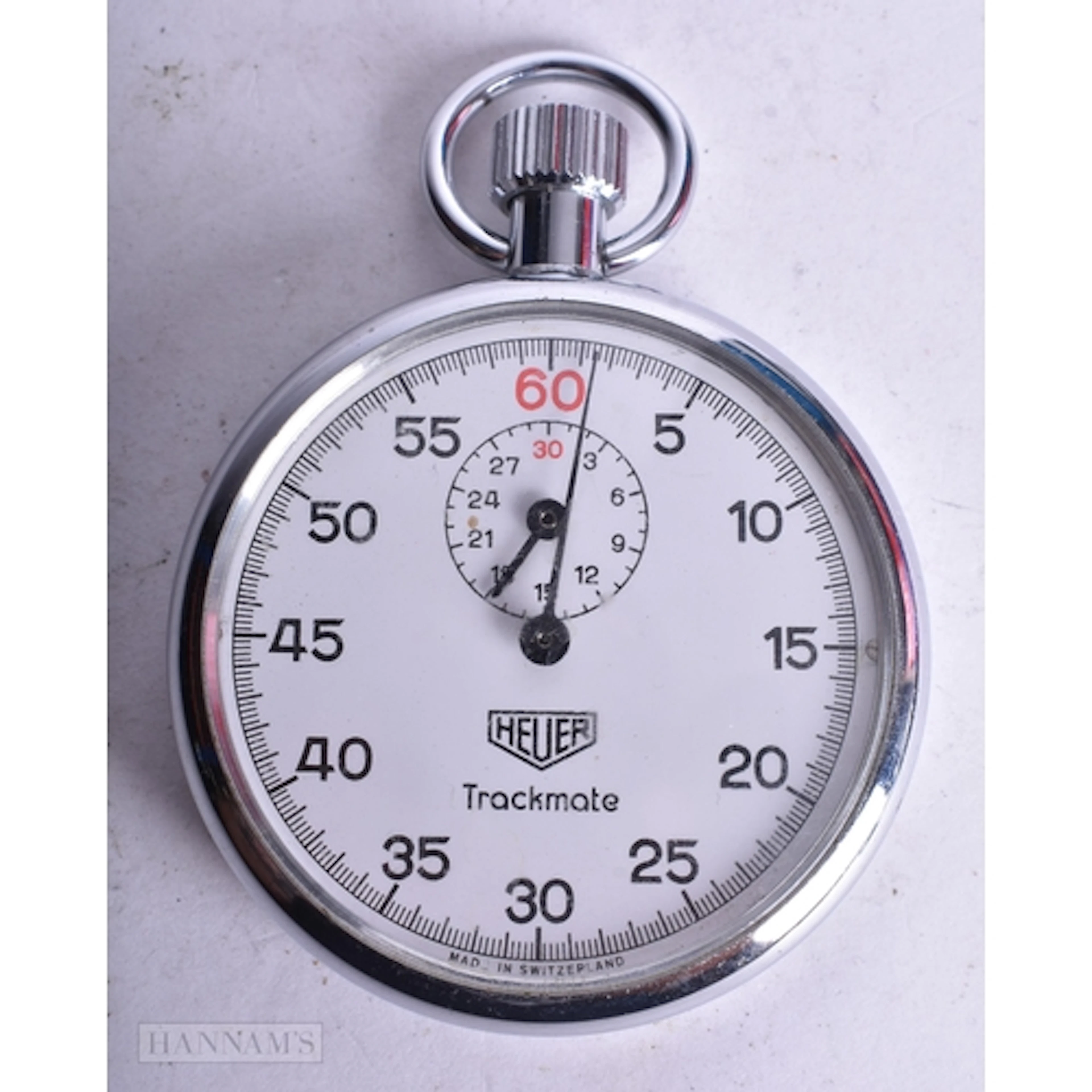 Heuer Trackmate Stop Watch Hand-Wind SPARES/REPAIRS. 5 cm wi...