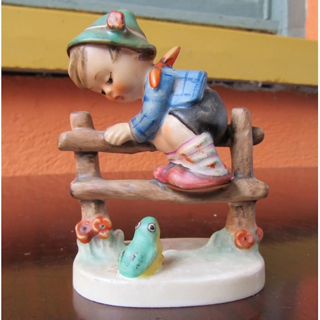 Goebel Fine Porcelain Figure Signed with Makers Mark to Base