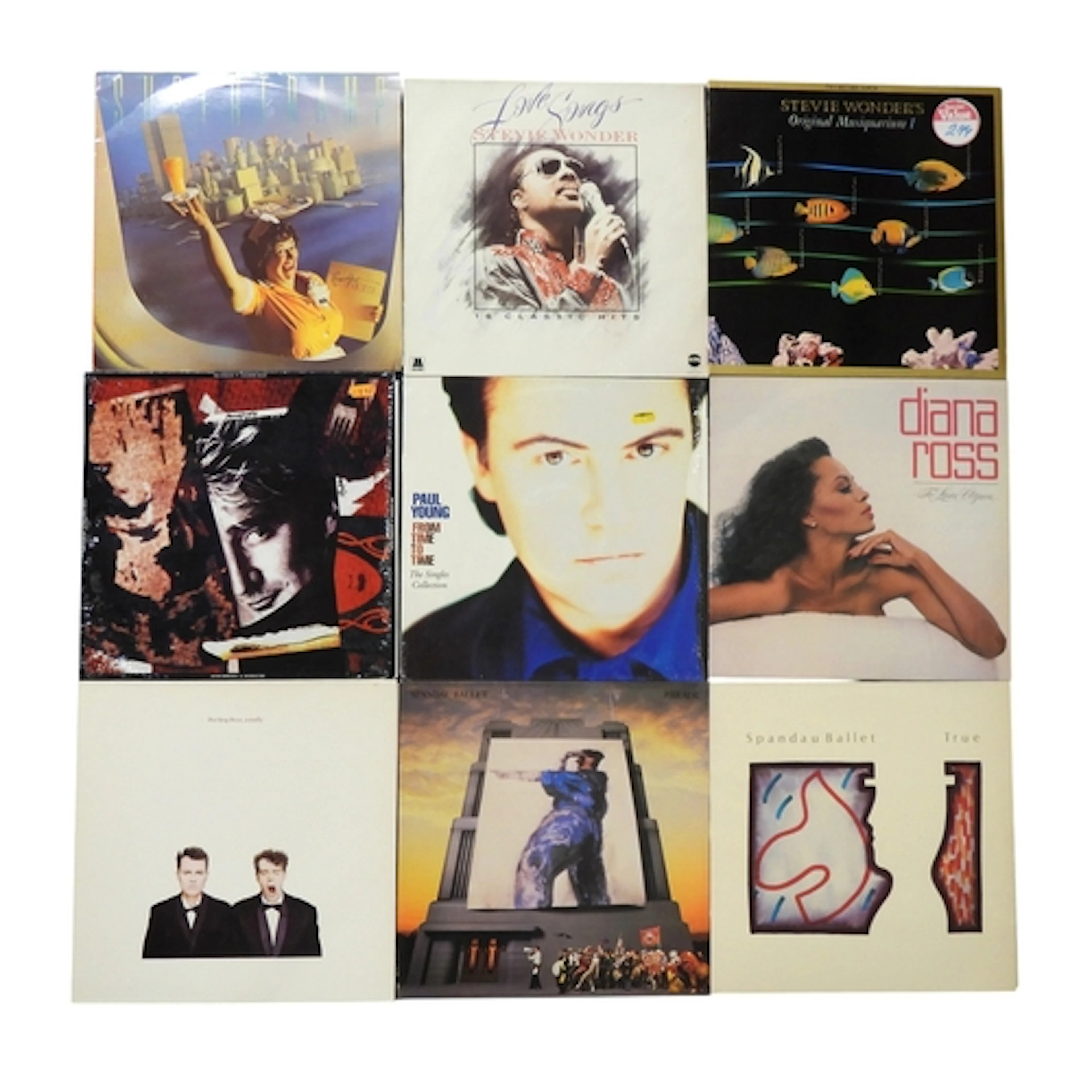 Late 1970's & 1980's POP Vinyl LP records to ...
