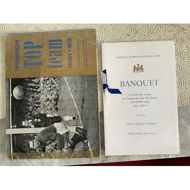 Ipswich Town Football Menus + More: Excellent condition 61/6...