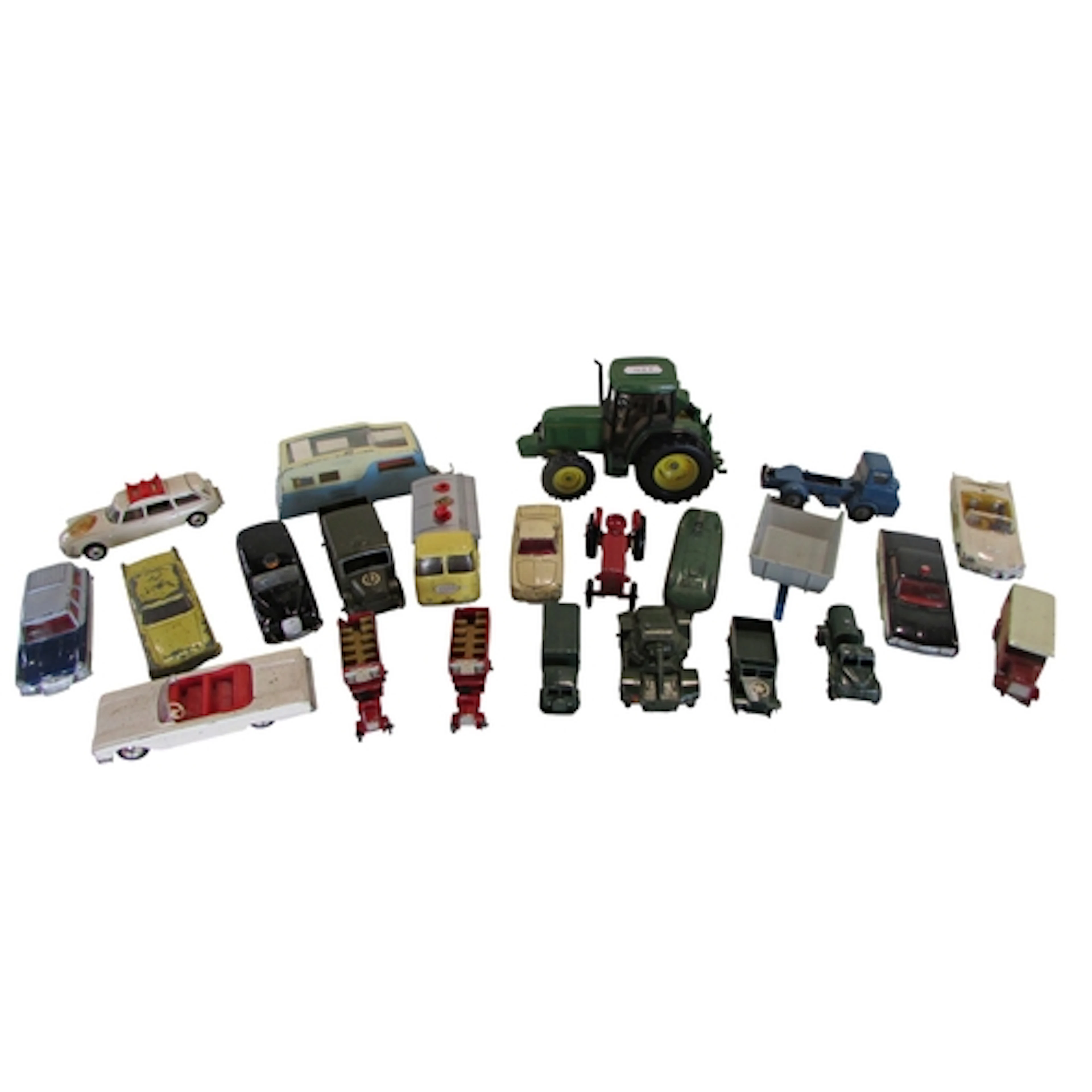 Vintage Corgi and Matchbox toys, Citroen Safari, Kiarmann Sh...