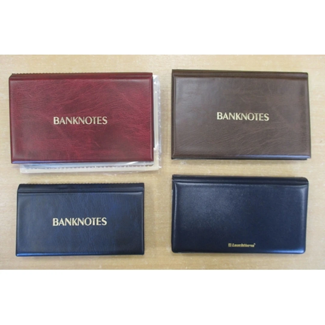 Collection of world banknotes in an 4 albums generally fine ...