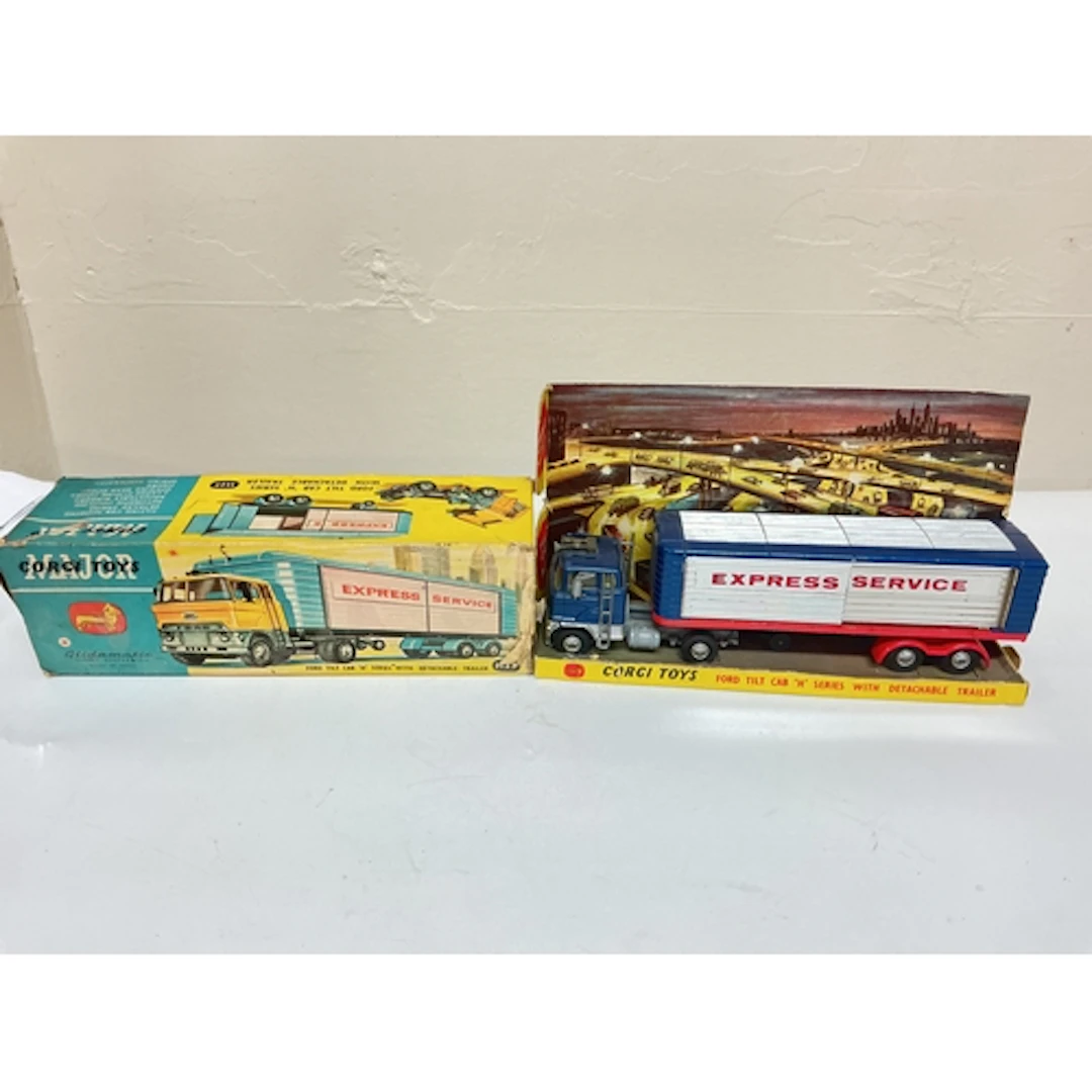 A Boxed Corgi Ford Tilt Cab H Series With Detachable Trailer...