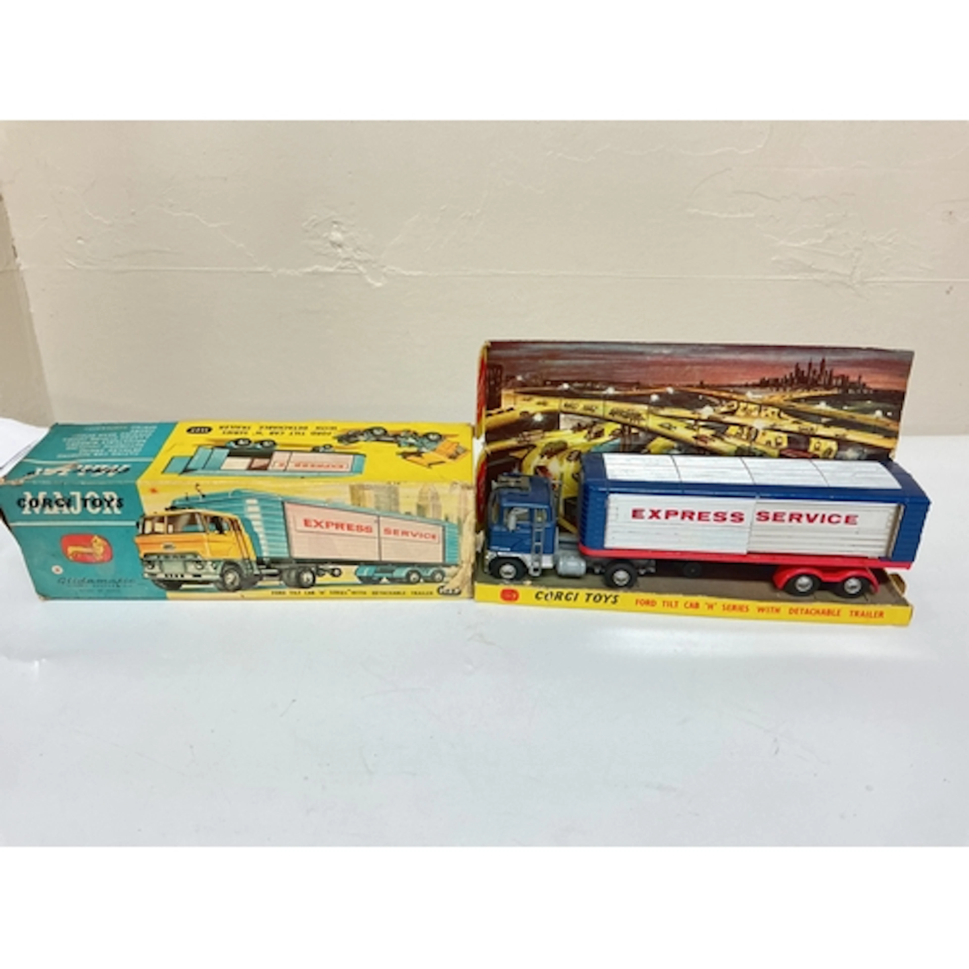 A Boxed Corgi Ford Tilt Cab H Series With Detachable Trailer...