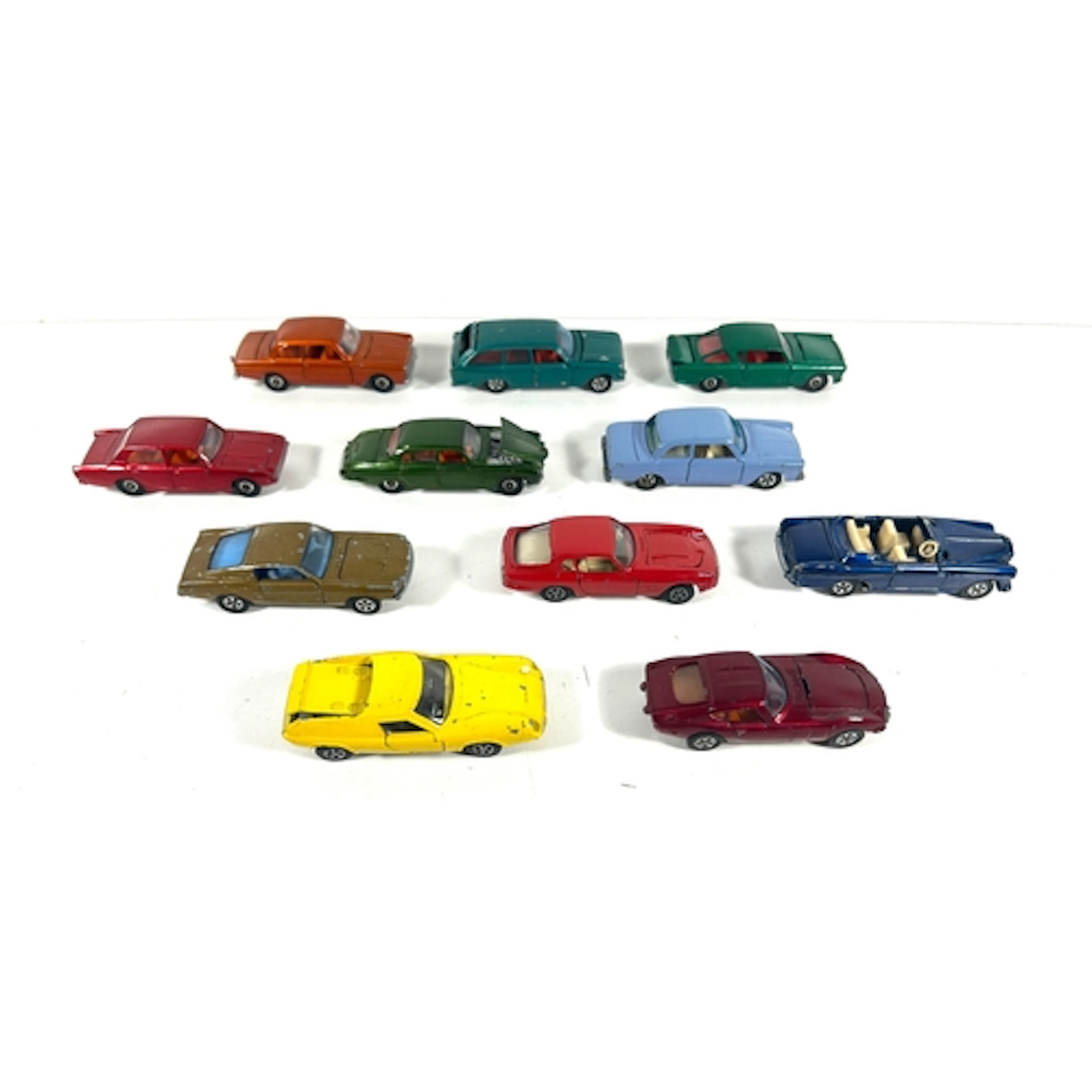 LONE STAR Flyers and Road Masters group of 11 models. Ford C...