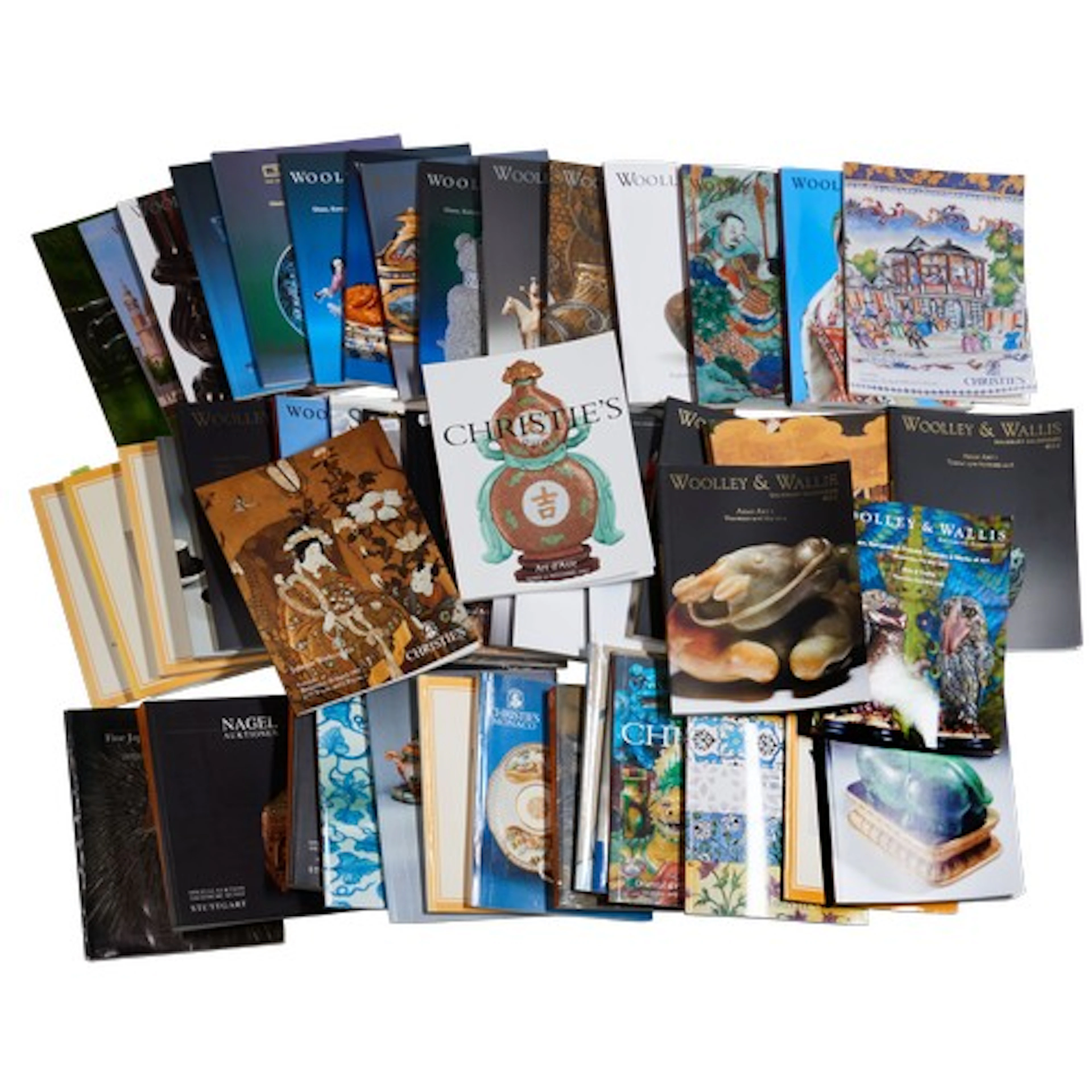 A LARGE COLLECTION OF ASIAN ART CATALOGUES (QTY)