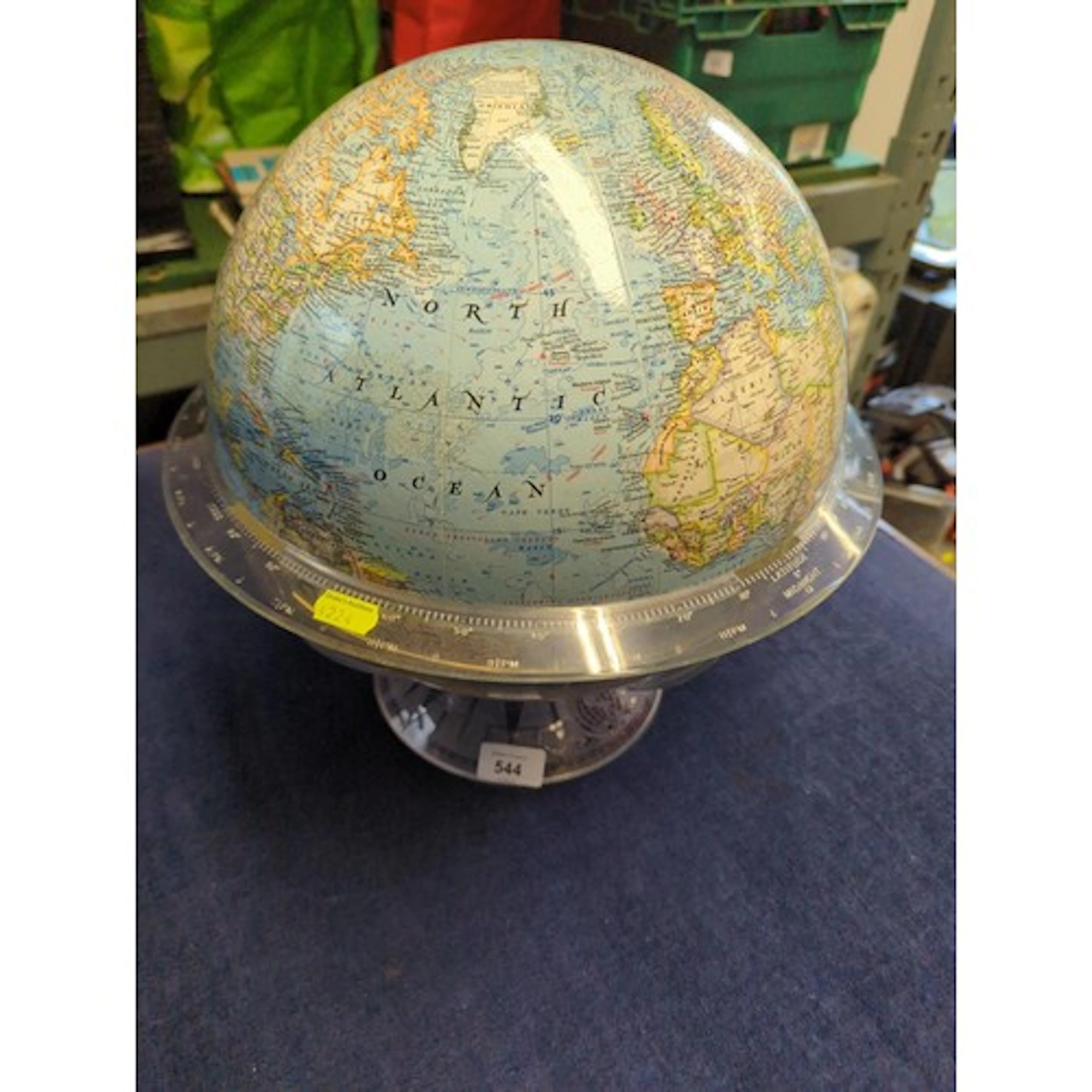 1966 National geographic globe