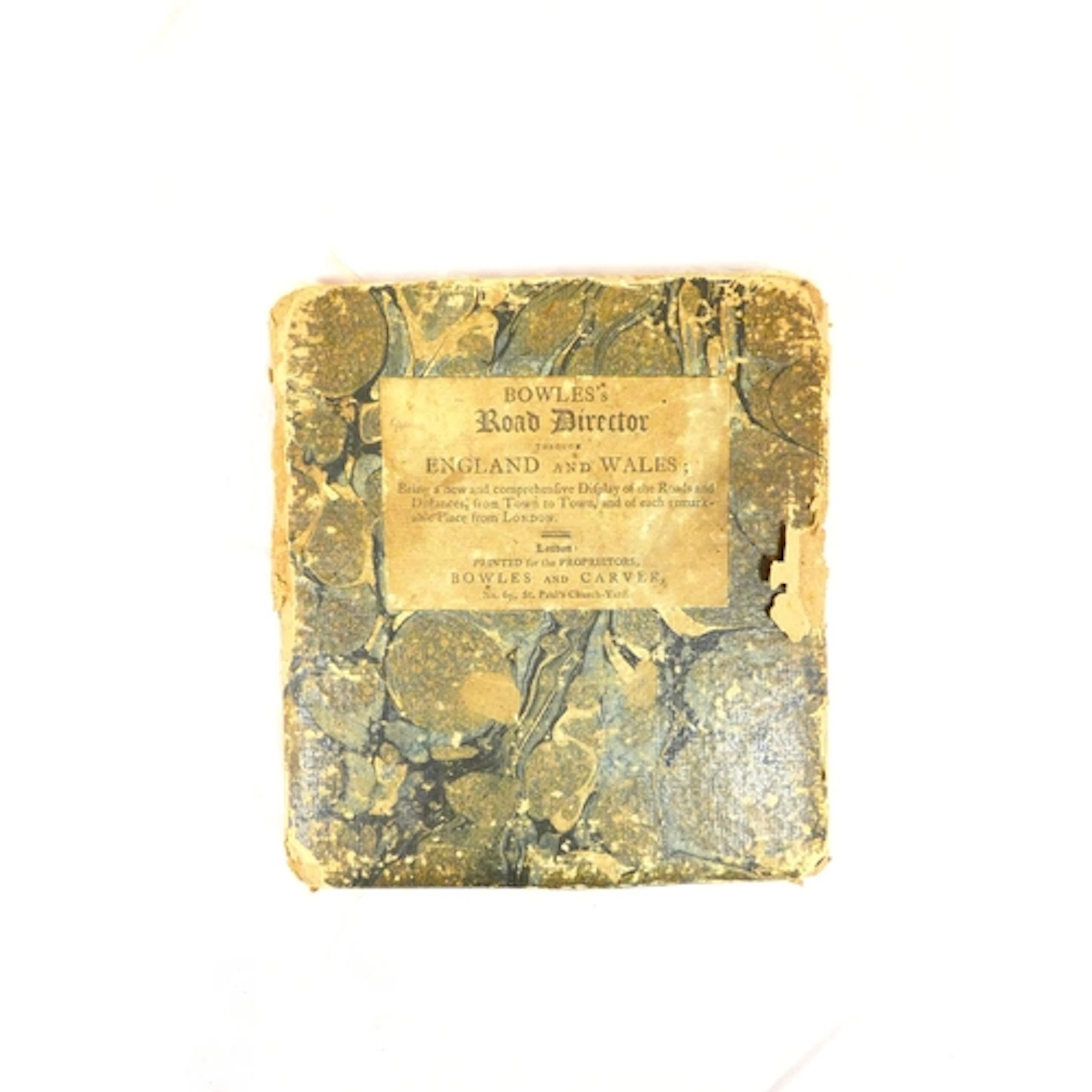 BOWLES & CARVER. Bowles's Road Director Throu...