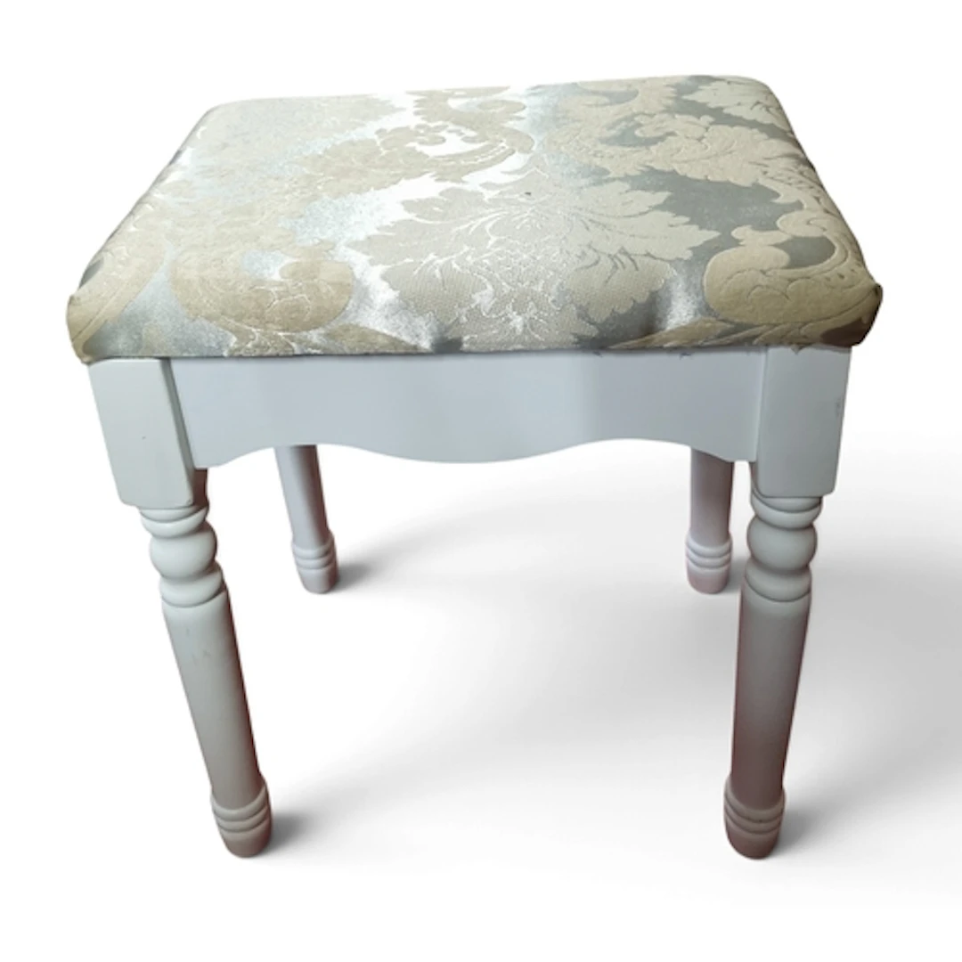 A painted Stool. W 41 x D 31 H 46 cm approx.