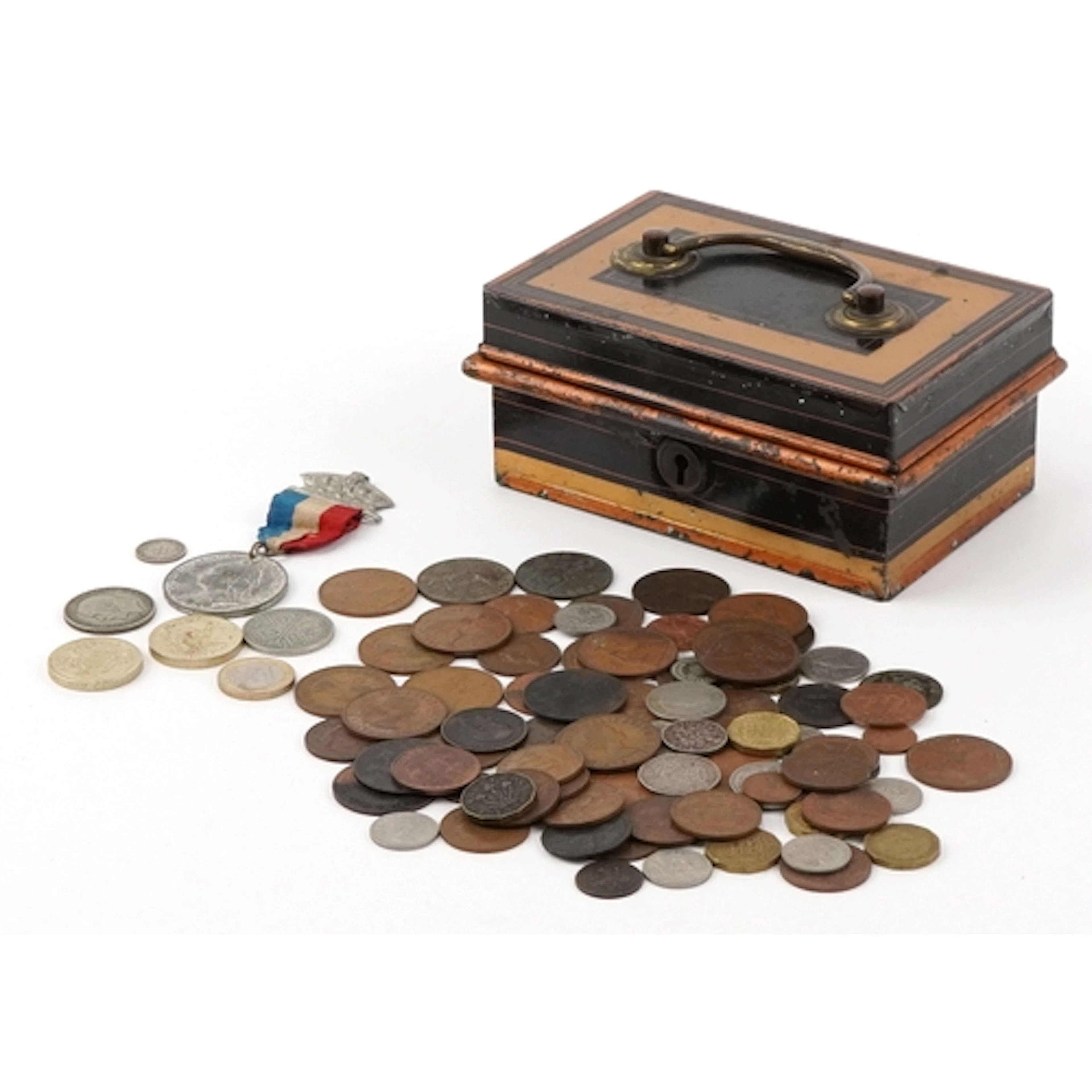 19th century and later British coinage including two silver ...