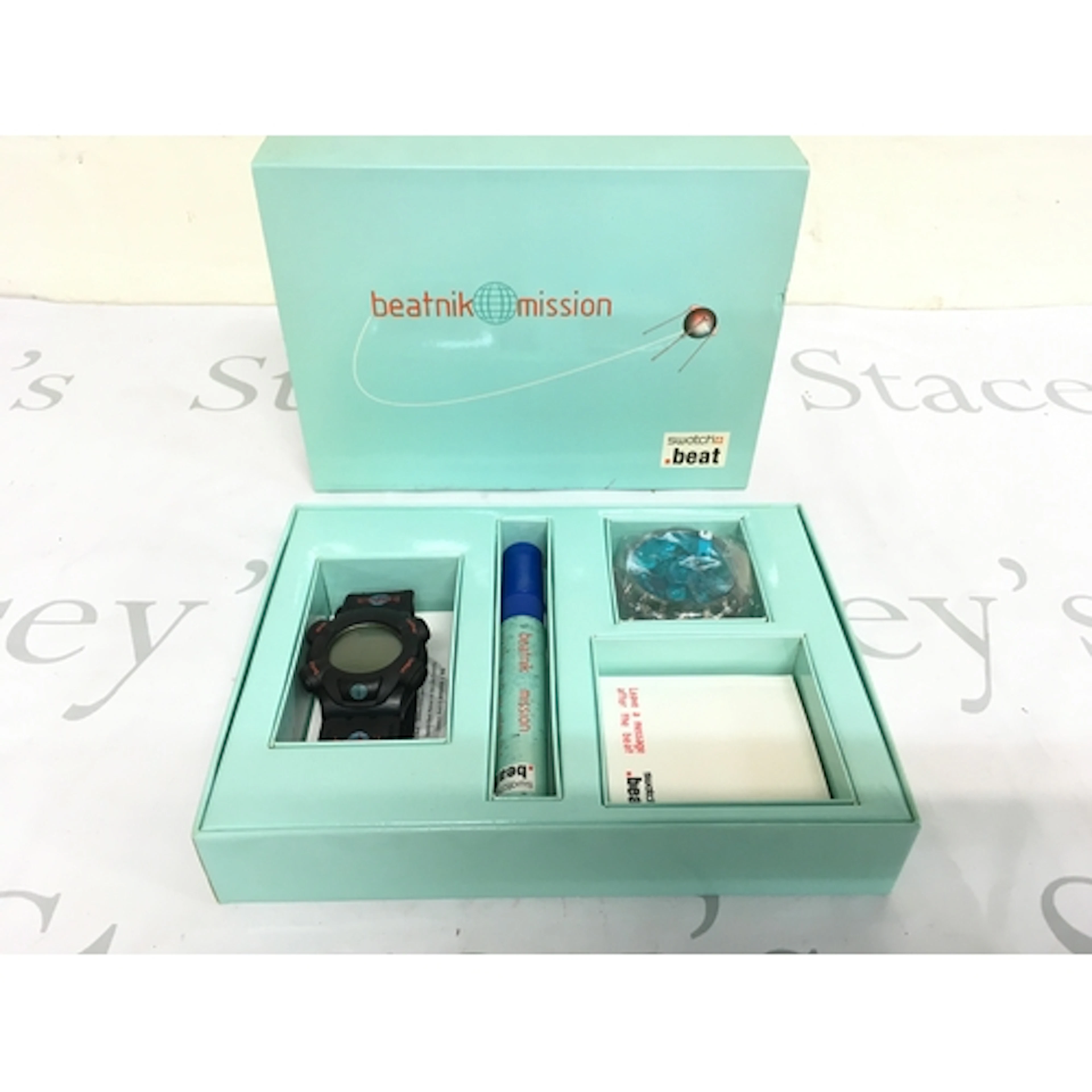 1999 Swatch Beat "Beatnik Mission" Special Edition watch set...