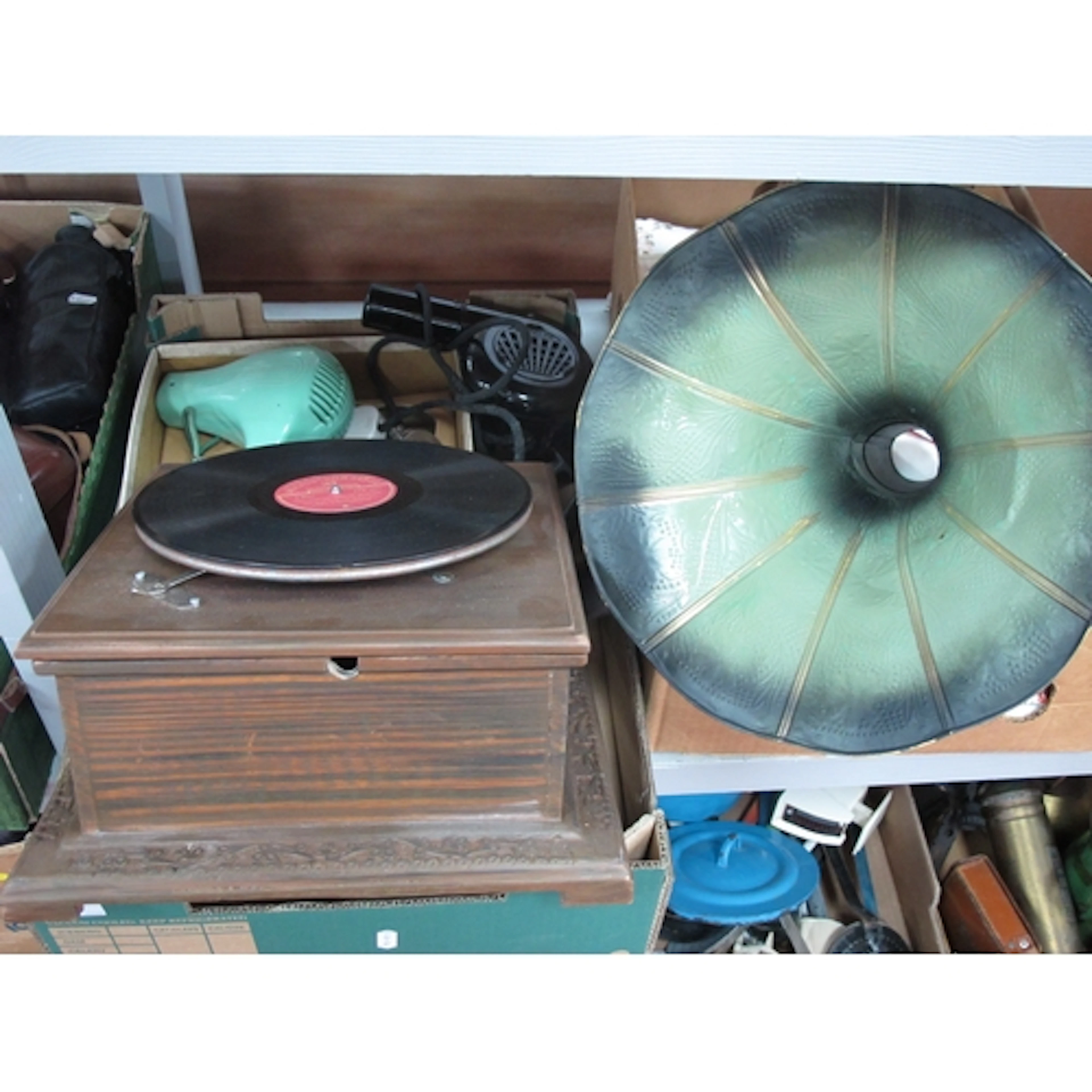 Vintage Hairdriers - Supreme and Pifco, reproduction gramoph...