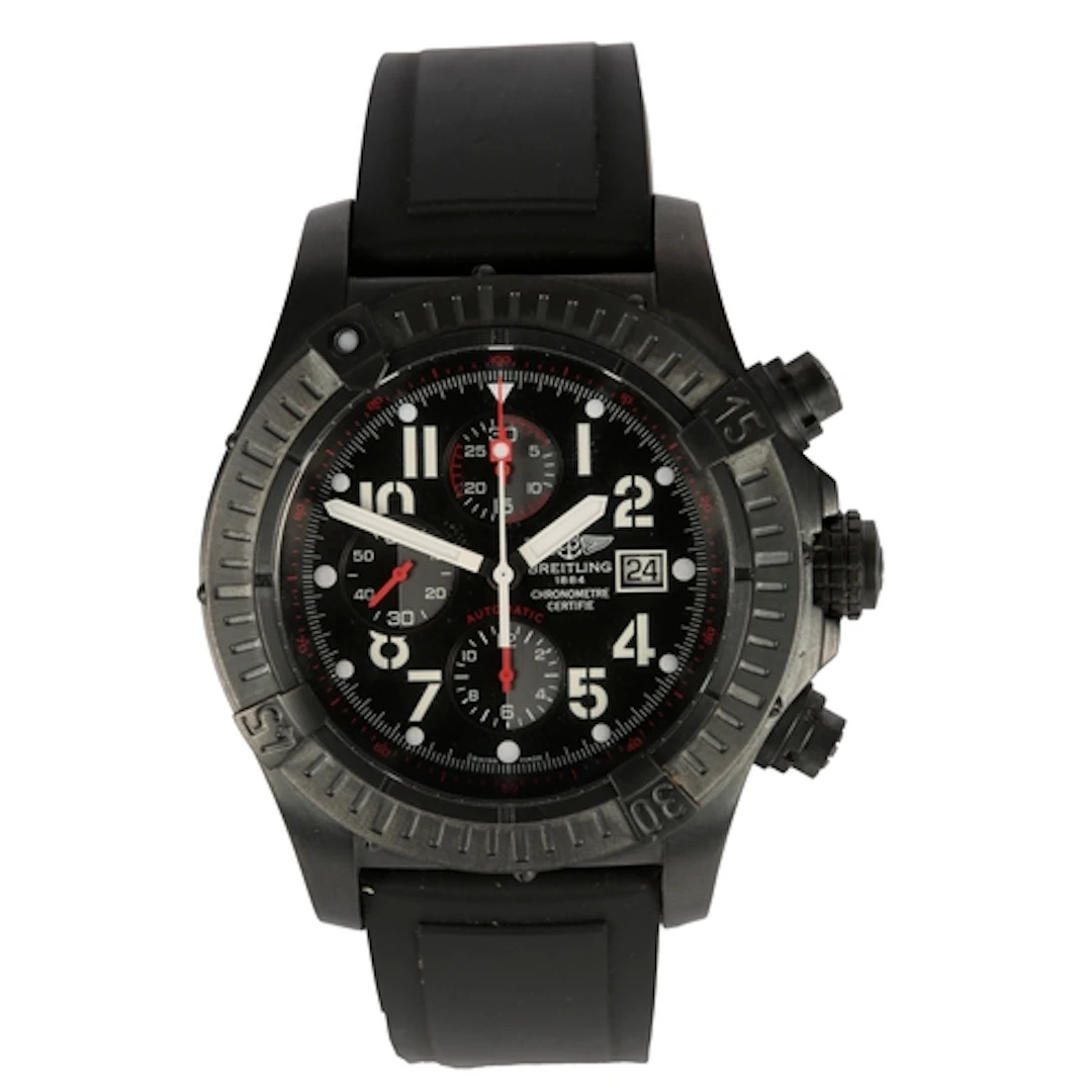 A gentleman's 2009 blackened steel Breitling Limited Edition...