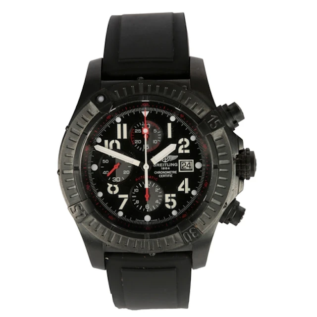 A gentleman's 2009 blackened steel Breitling Limited Edition...