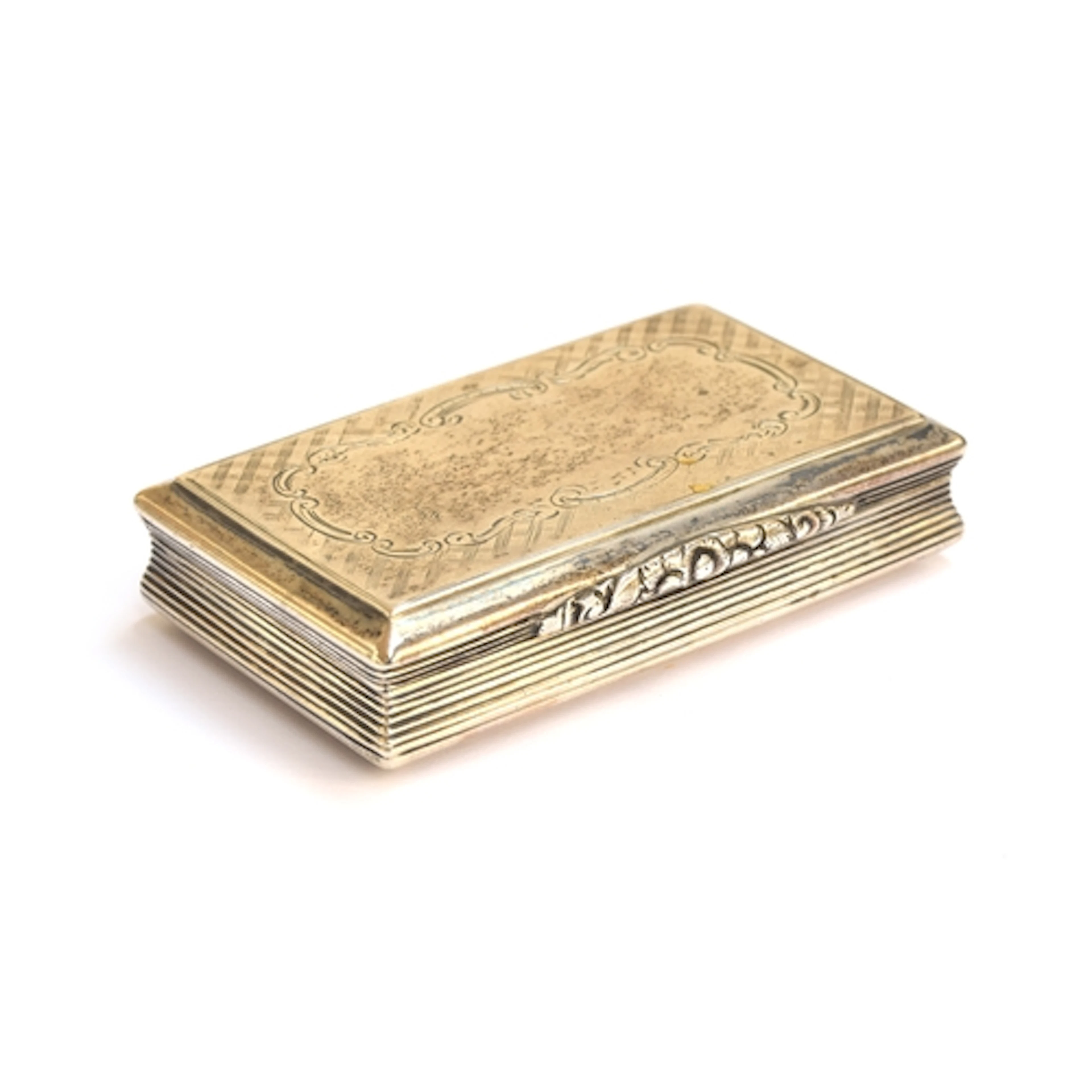 A Victorian silver snuff box by Nathaniel Mills, Birmingham ...