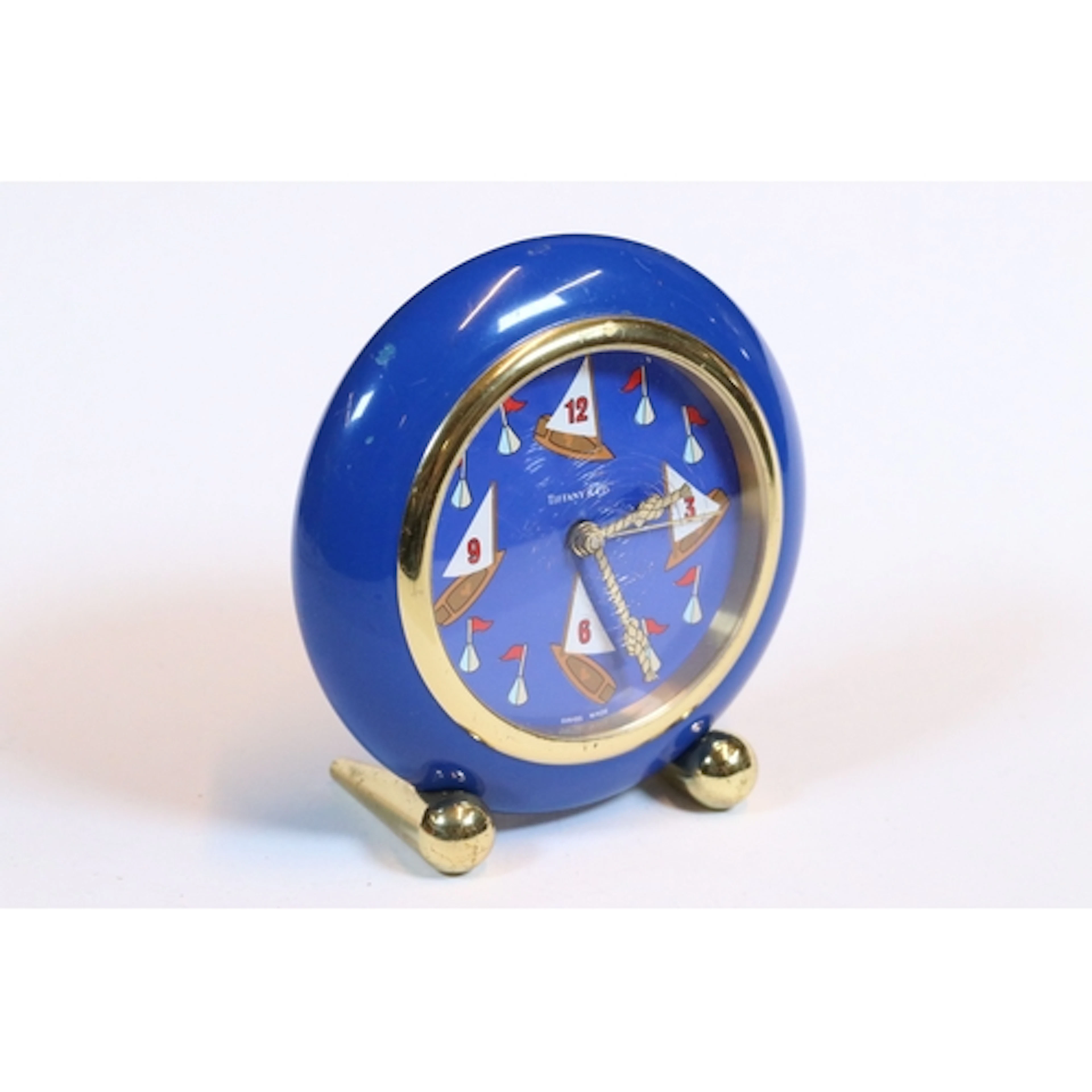 Tiffany & Co alarm clock from the nautical range, serial num...
