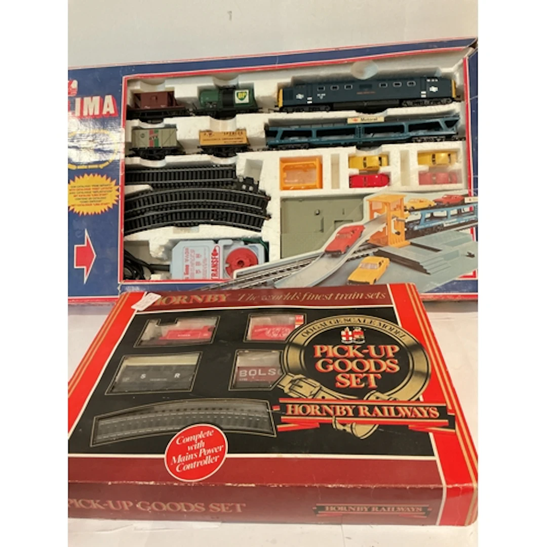 A Boxed Hornby 00 Gauge Pick-Up Goods Set And A Lima Diesel ...