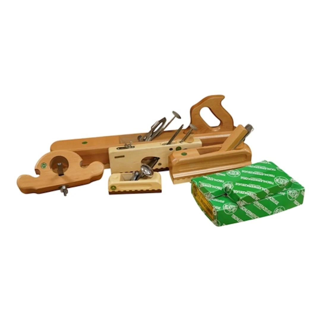 A collection of five Tischlerwerkzeuge E.C.E. Germany wooden...