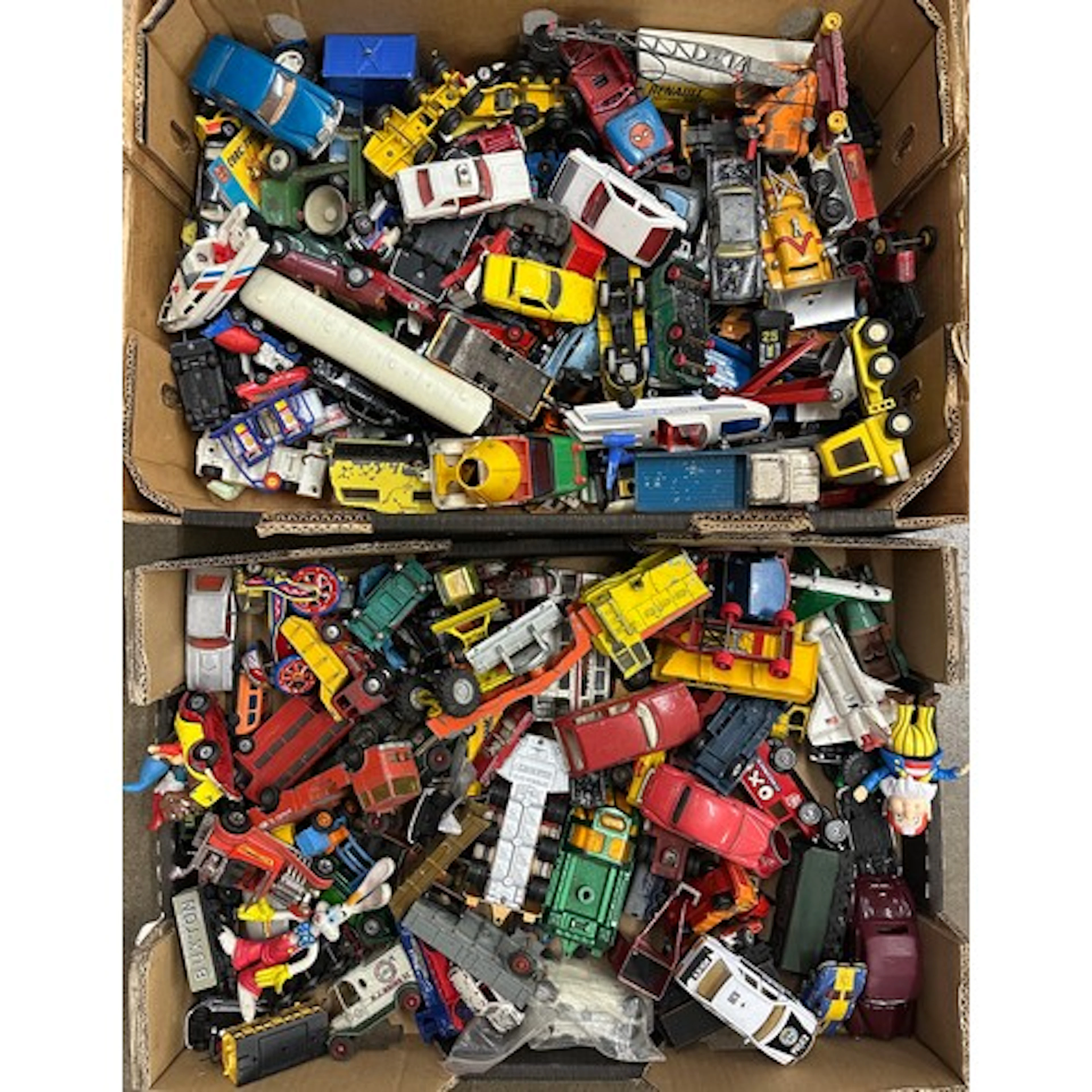 A collection of die-cast model vehicles, etc., Matchbox, Cor...