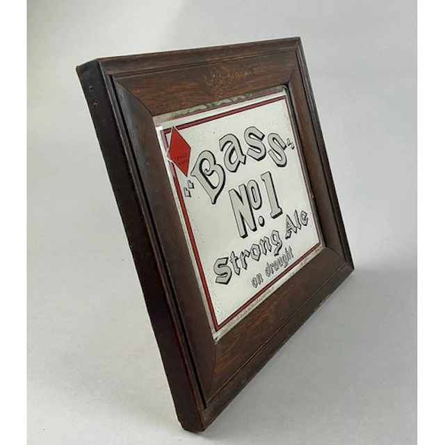 Advertising - Breweriana - an early 20th century rectangular...