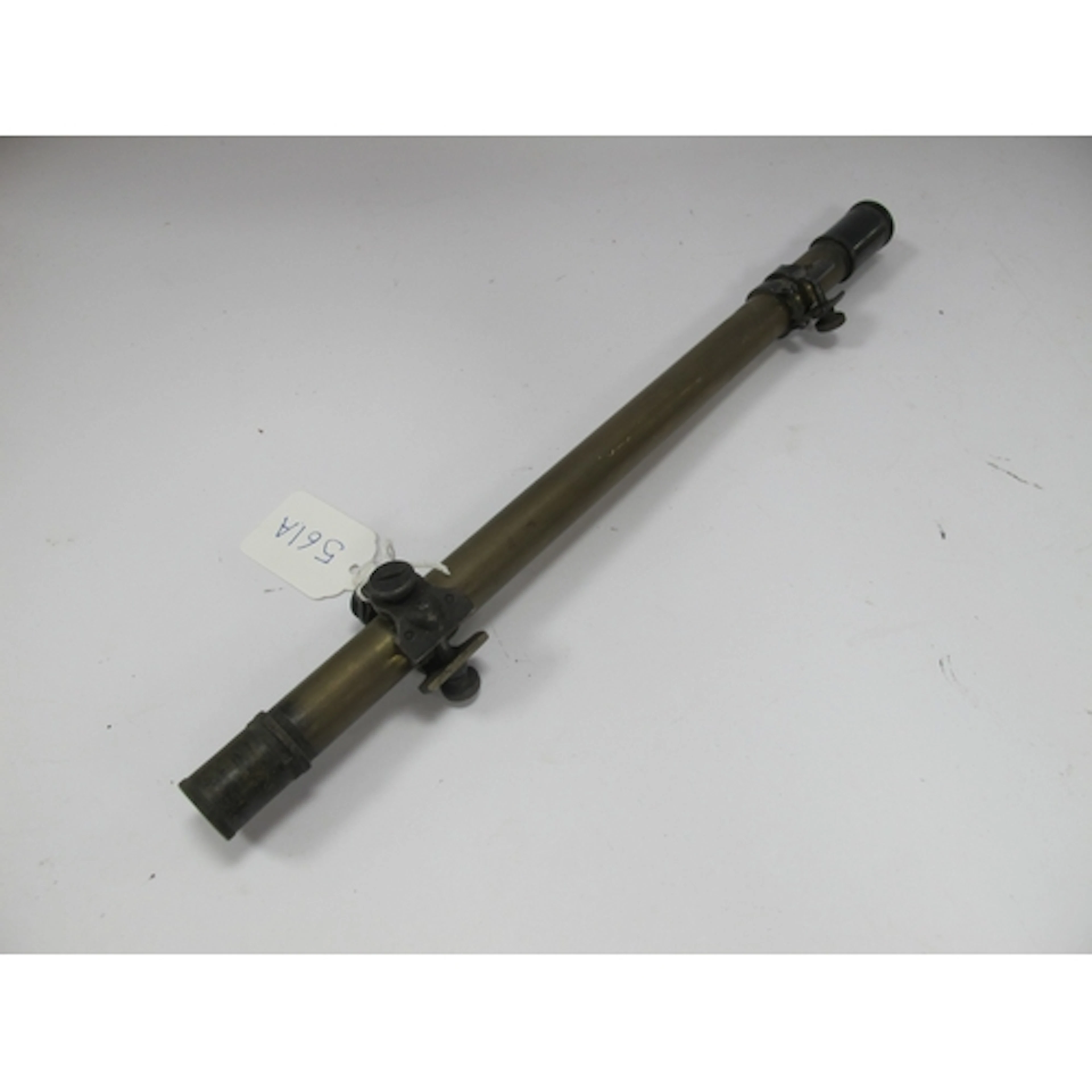Vintage Winchester No 3 Rifle Scope, brass body stamped '2 ¾...