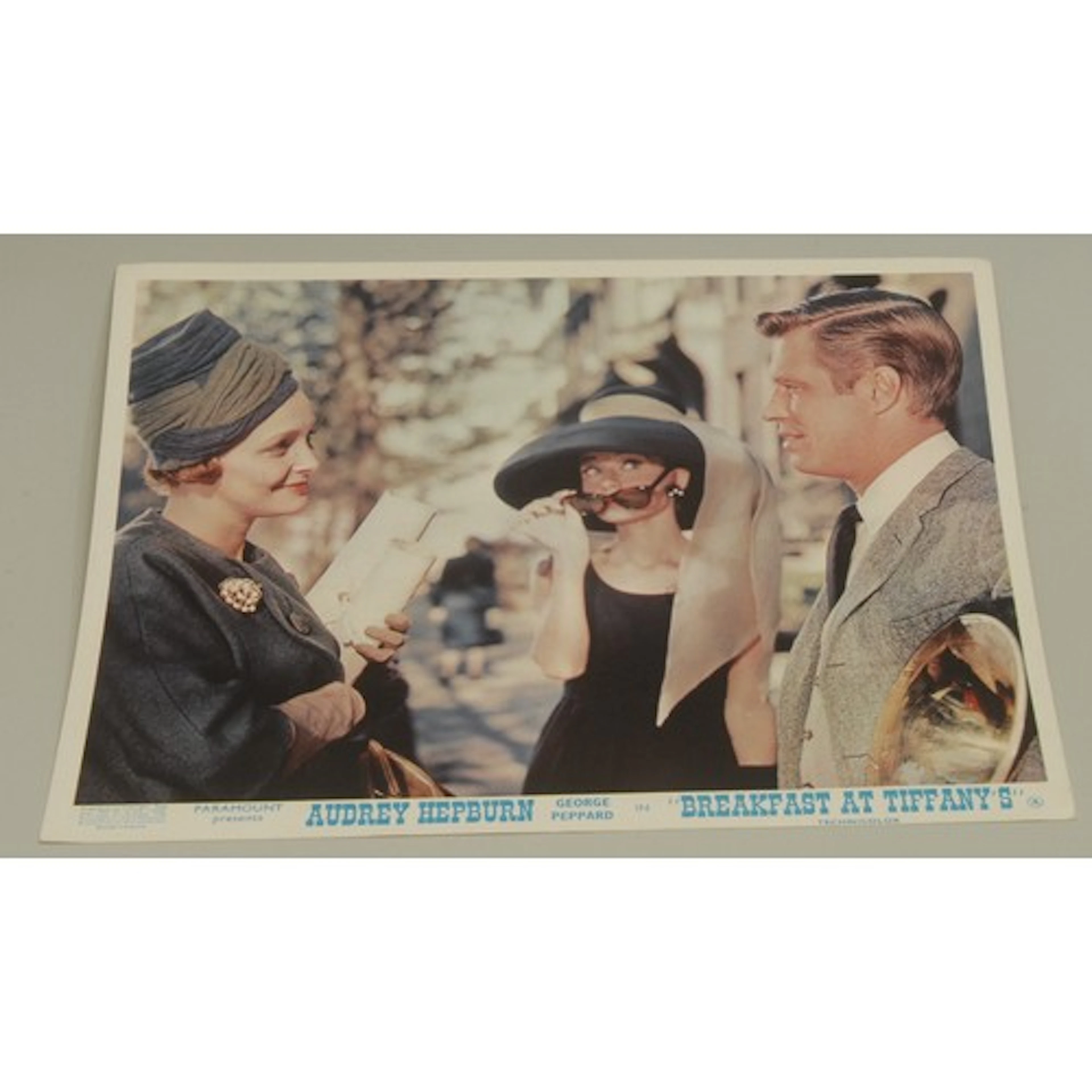 Movie Memorabilia - a mid-century Paramount lobby card, Brea...