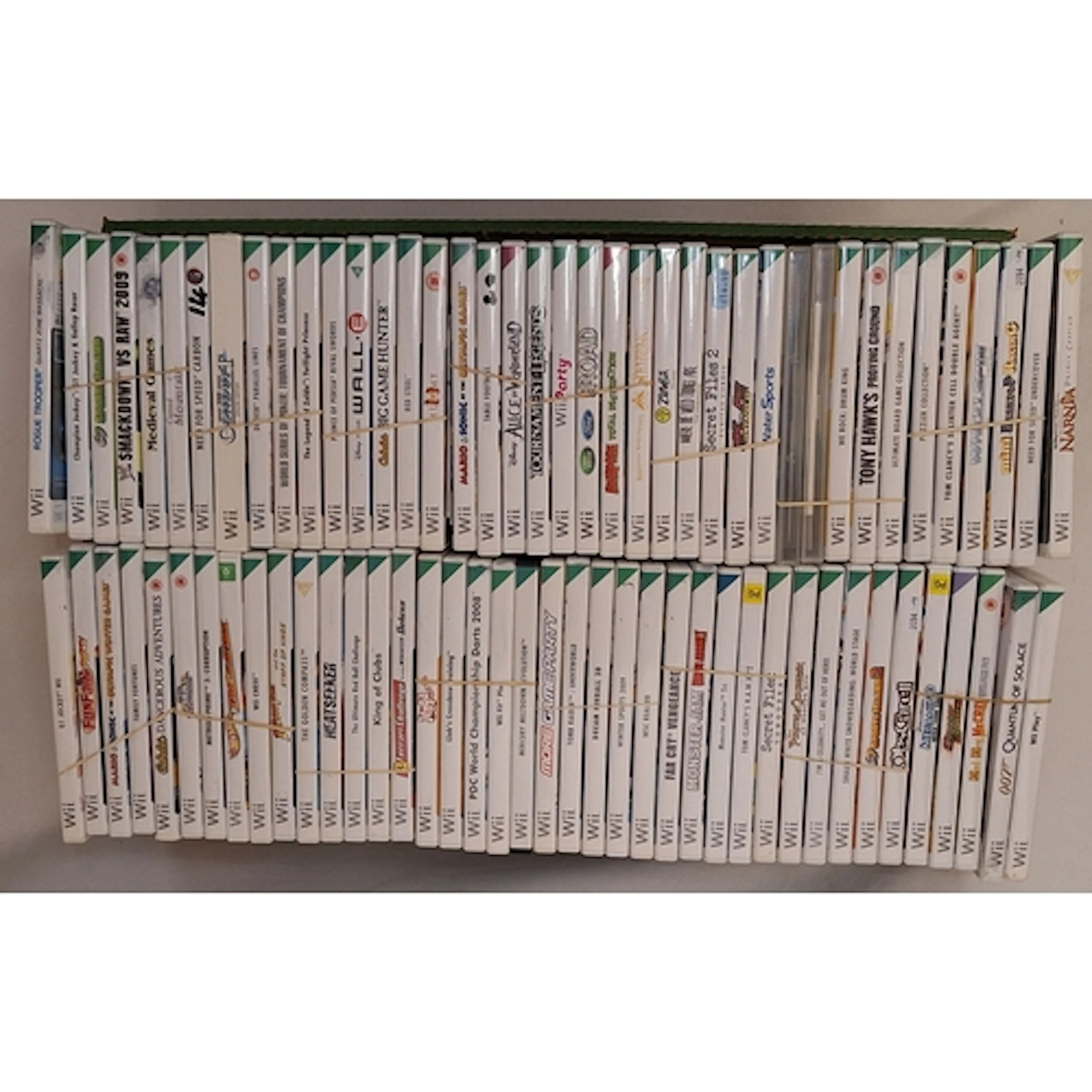 Wii Games incl. 007 Quantum of Solace, Wii Play, Tony Hawks,...