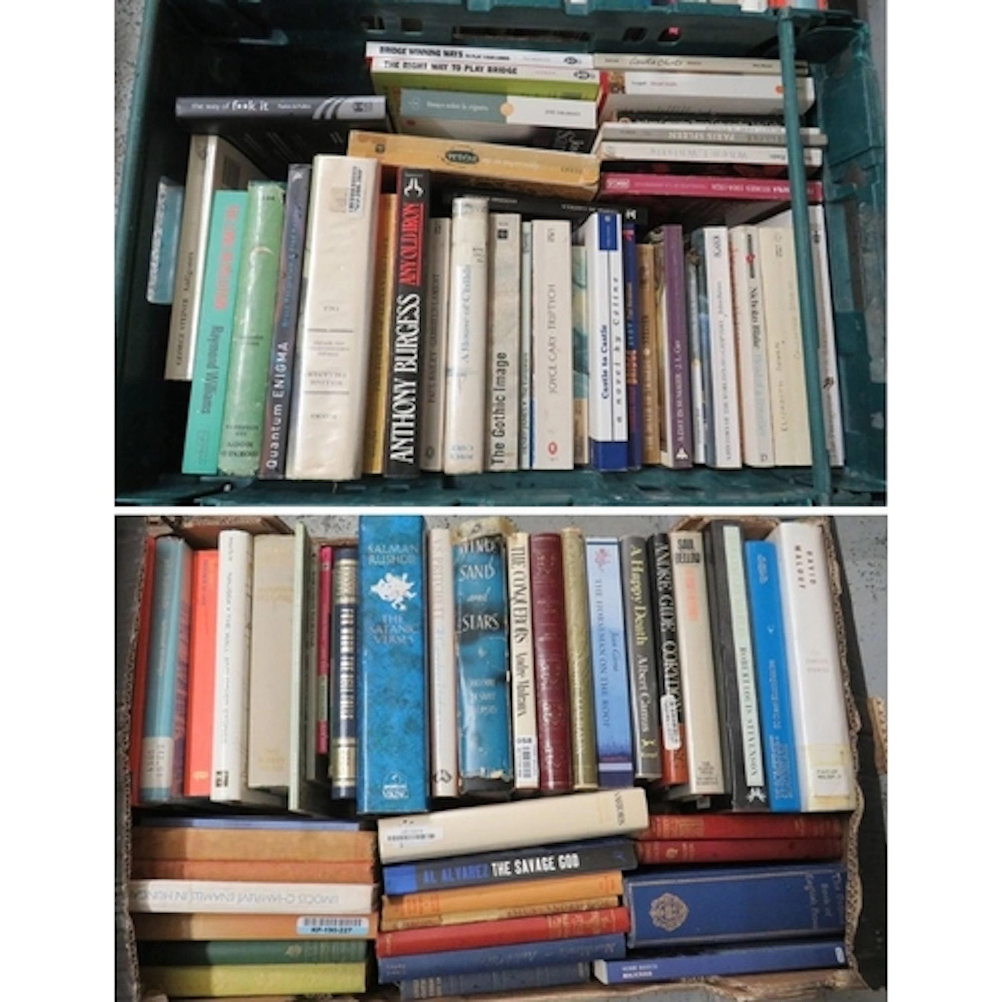 Books incl. Castle to Castle, The Gothic Image, The Right Wa...
