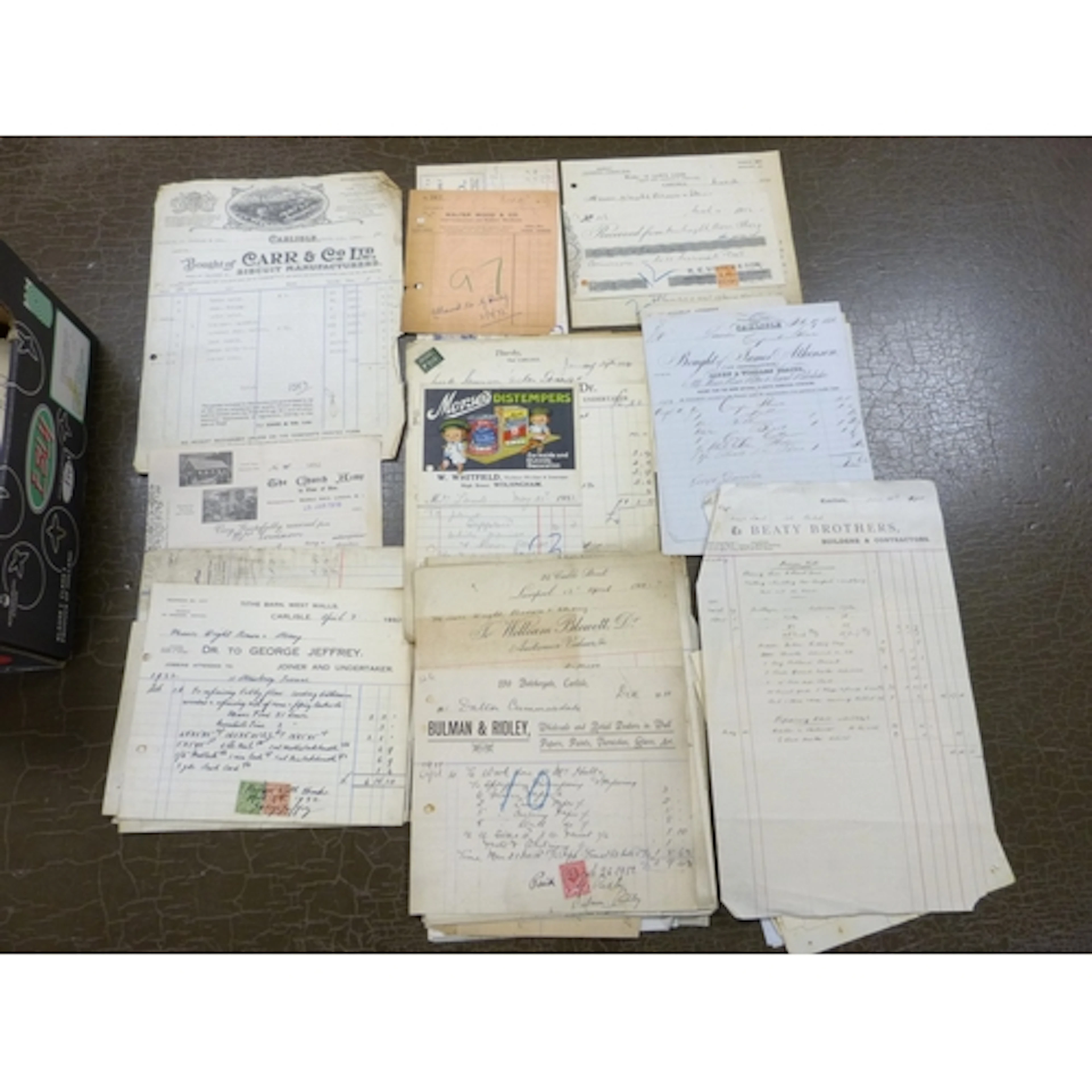 Carlisle & District Ephemera. A carton of var...