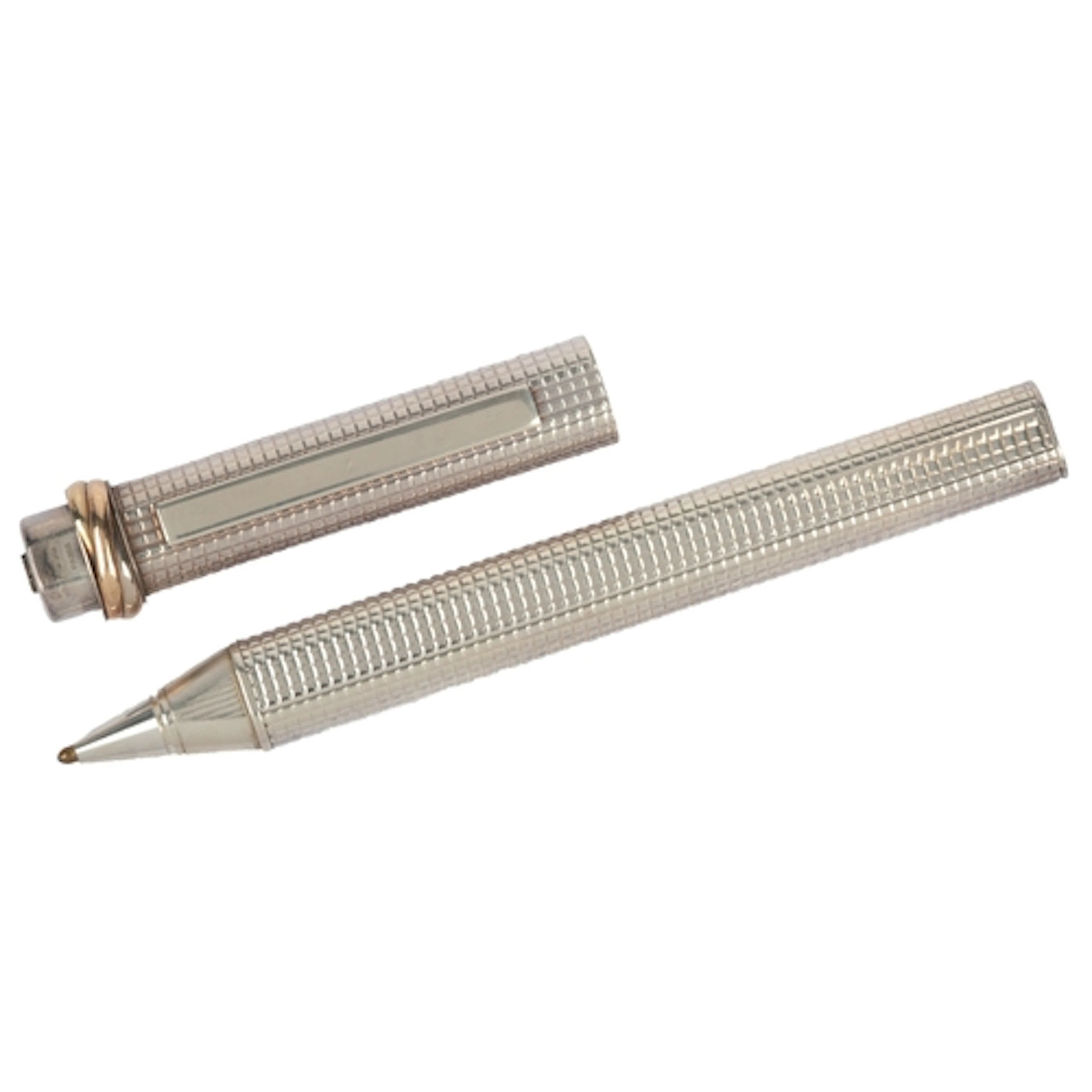 A Le Must de Cartier pen, numbered 275417, 13.2cm, with Cart...