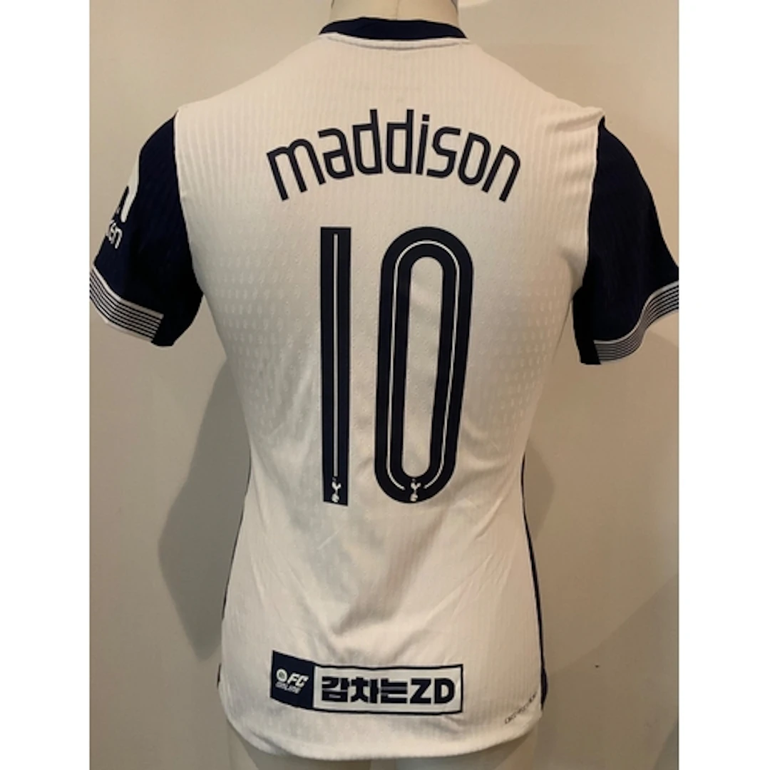 Tottenham 2024 - 2025 Match Worn / Issued Asia Tour Football...